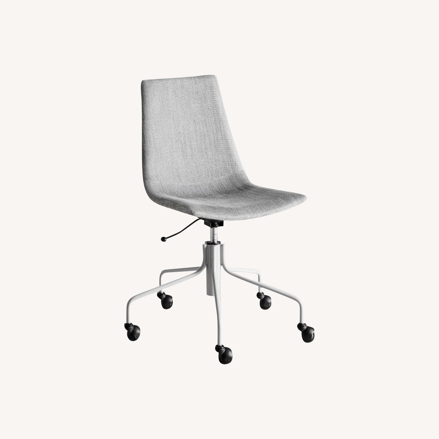 West Elm Modern Slope Upholstered Office Chair - image-0