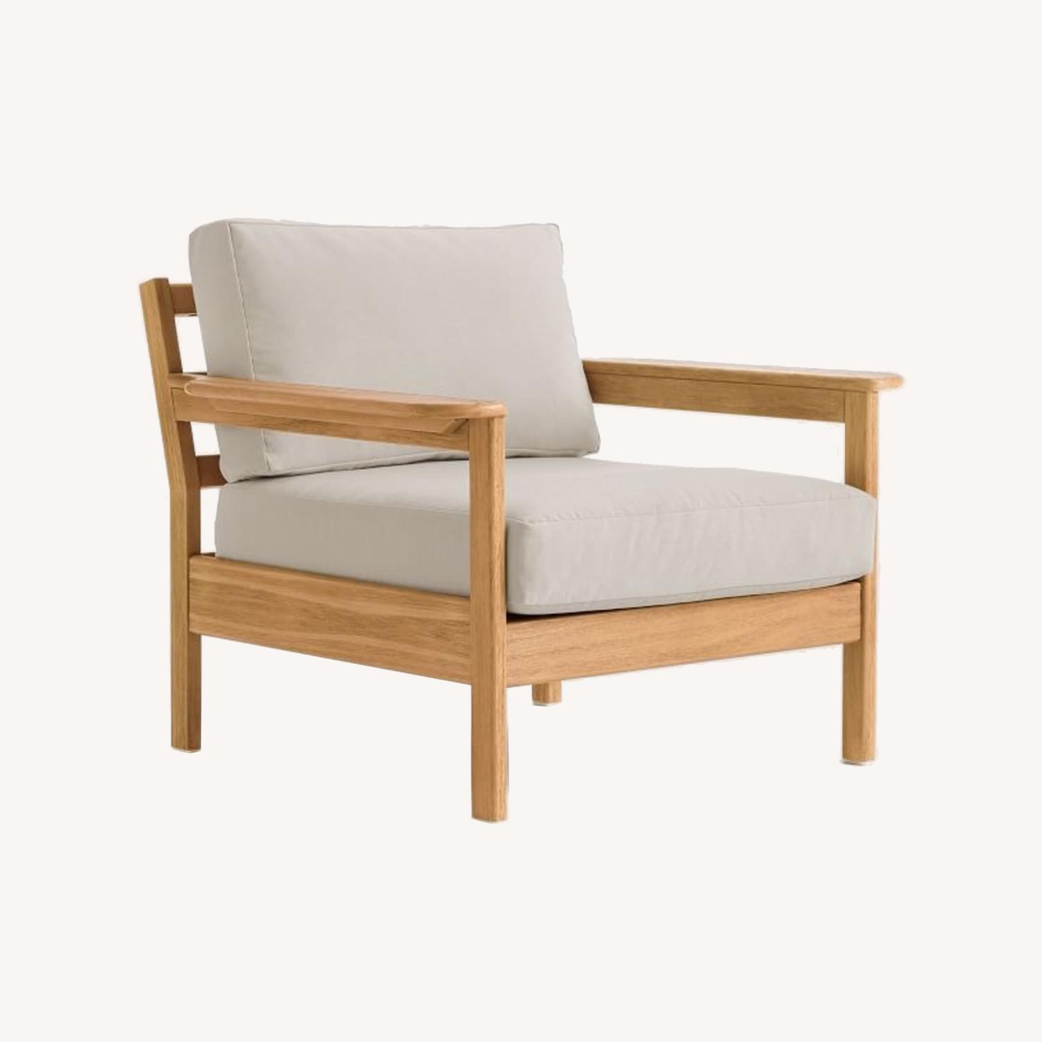 West Elm Playa Outdoor Lounge Chair - image-0