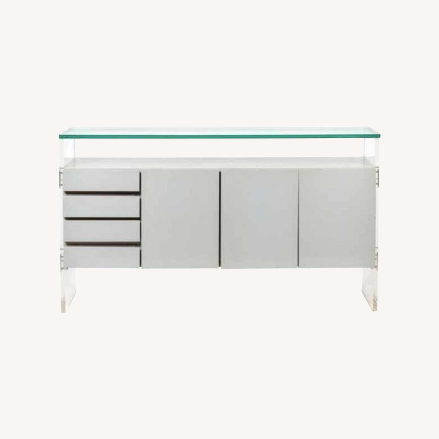 Milo Baughman for Thayer Coggin Lacquer Sideboard - image-0