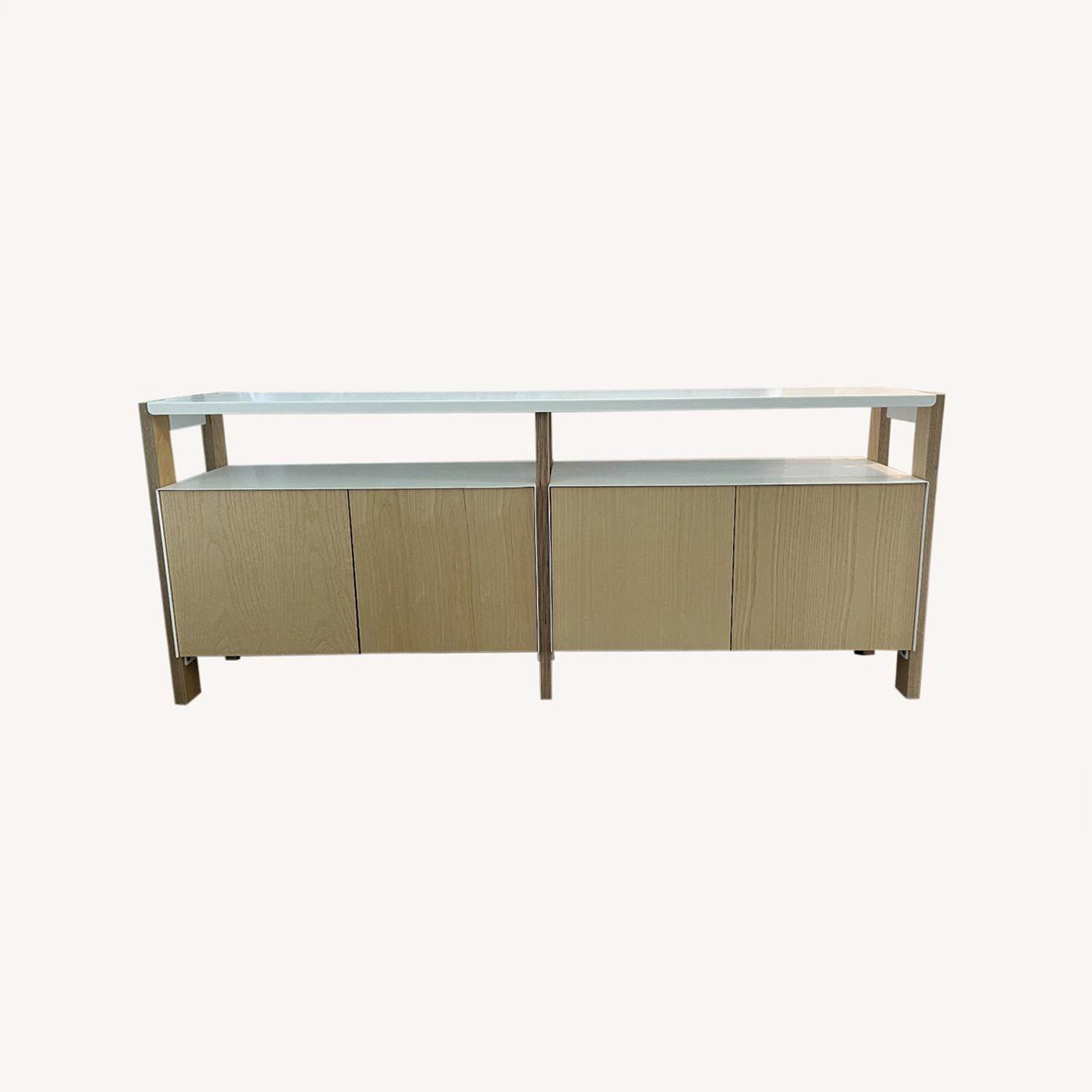 Floyd White Media Console Unit AptDeco