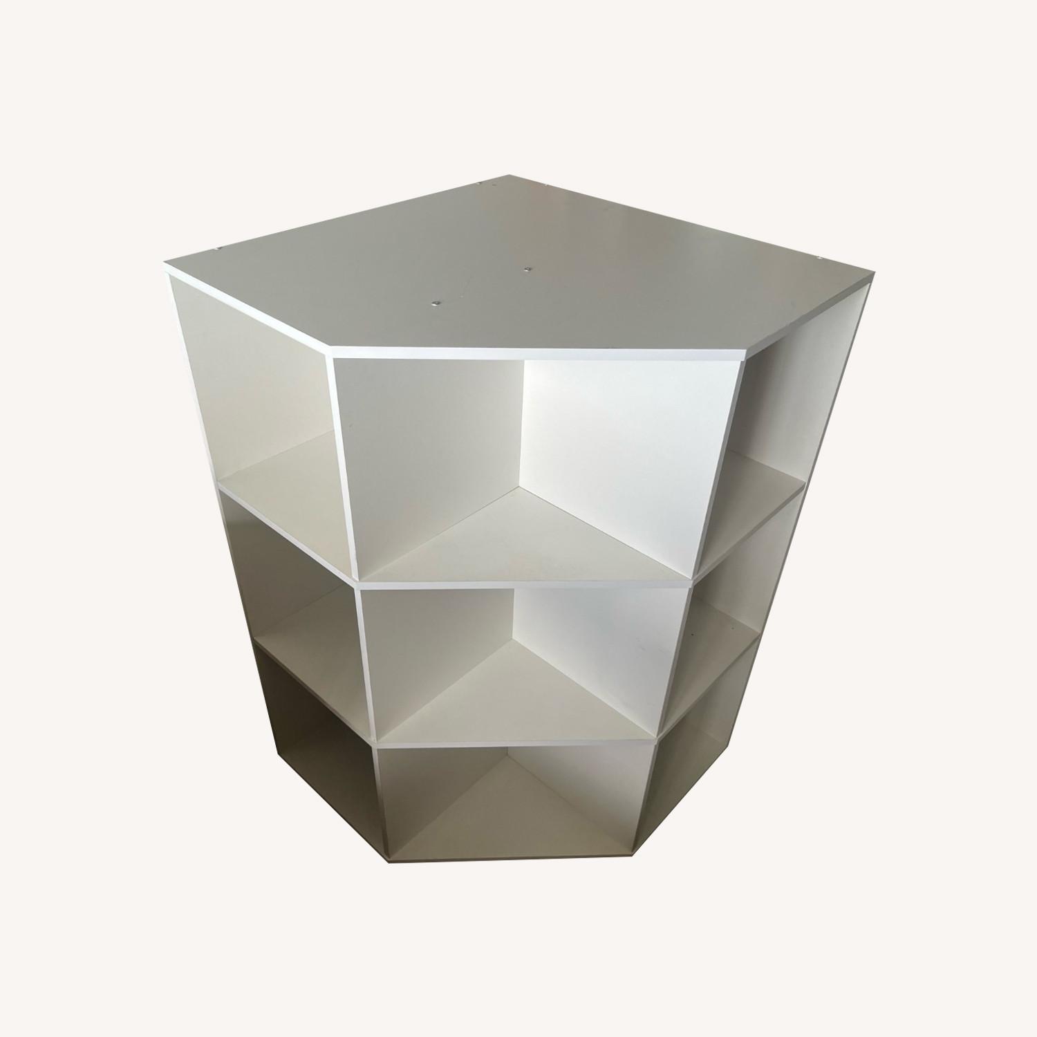 Target White Corner Shelf - image-0