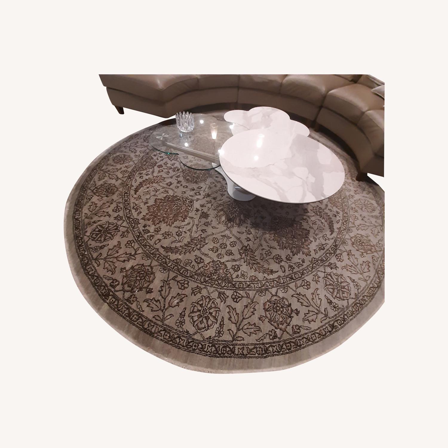 ABC Oriental Round Carpet AptDeco