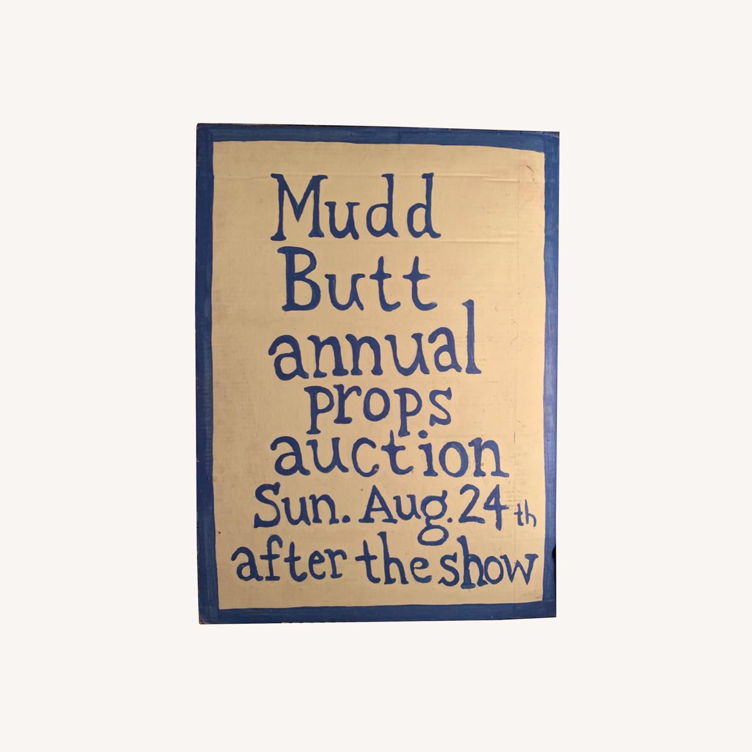 Hand Painted Vintage Sign Art - image-0