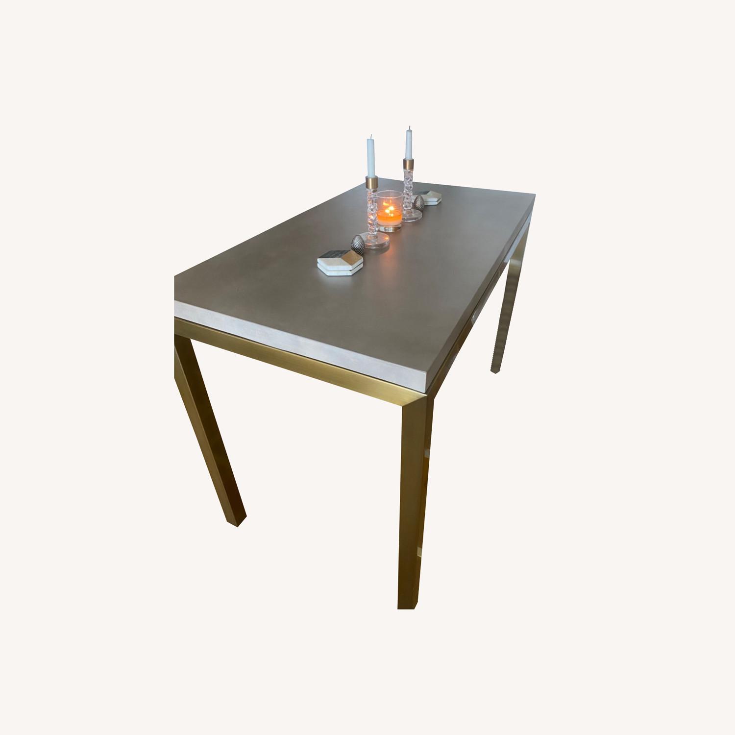 CB2 Concrete Dining/Counter Table - image-0