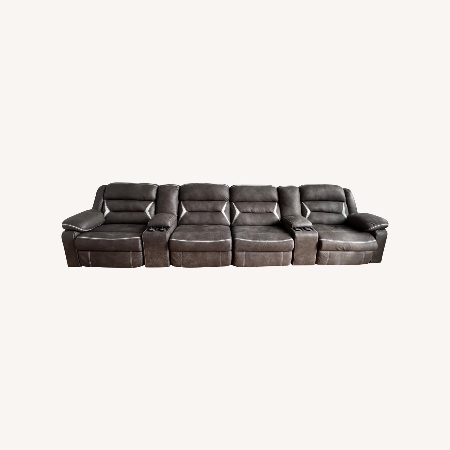 Ashley Kincord Power Reclining Sectional - image-0