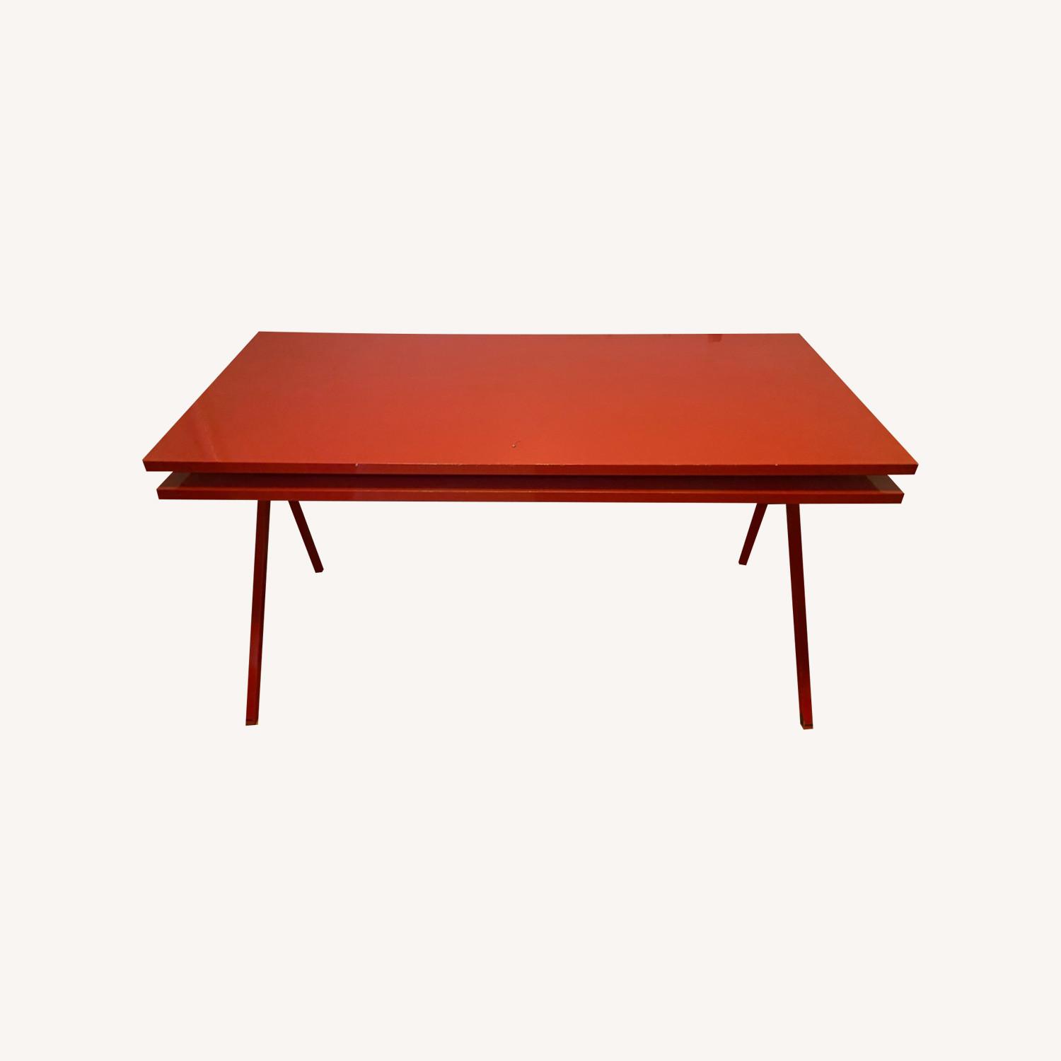 Blue Dot Desk 51 in Red - image-0