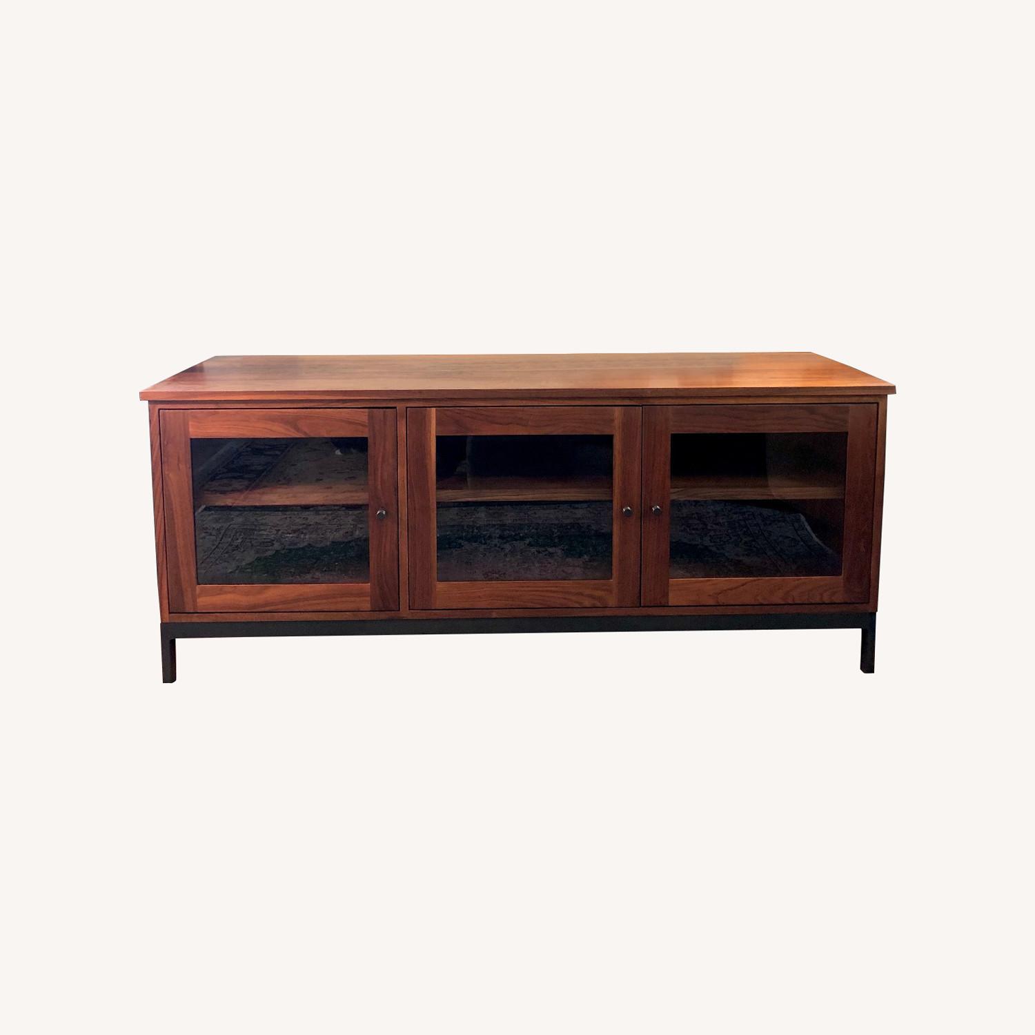 Room & Board Solid Walnut Media Cabinet - image-0