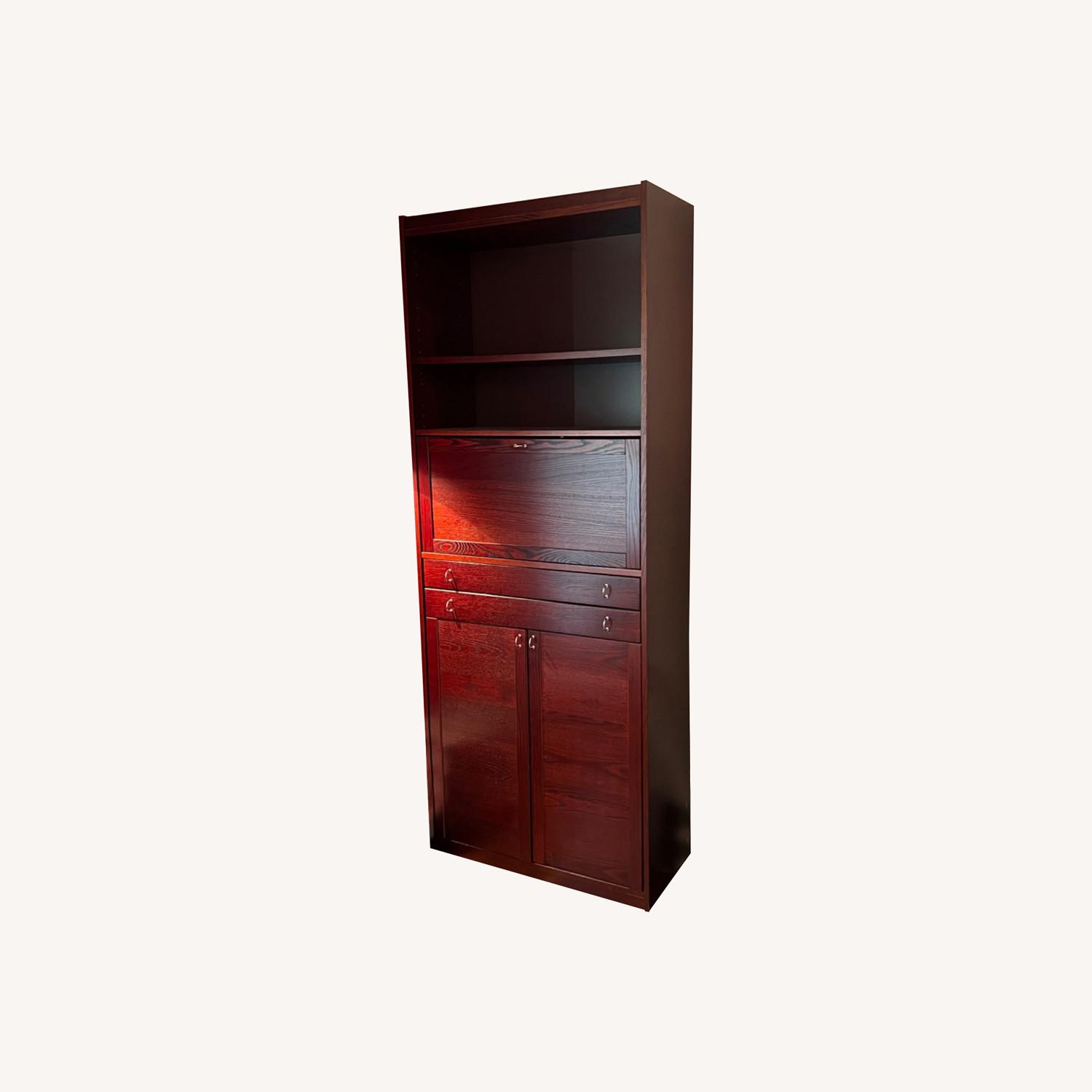IKEA Storage Unit with a Mirrored Minibar - image-0