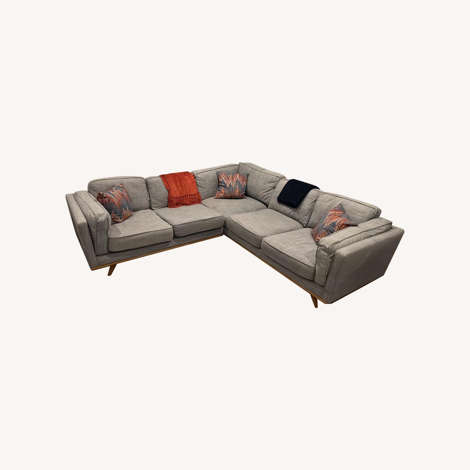 Article Gray Corner Sectional - image-0