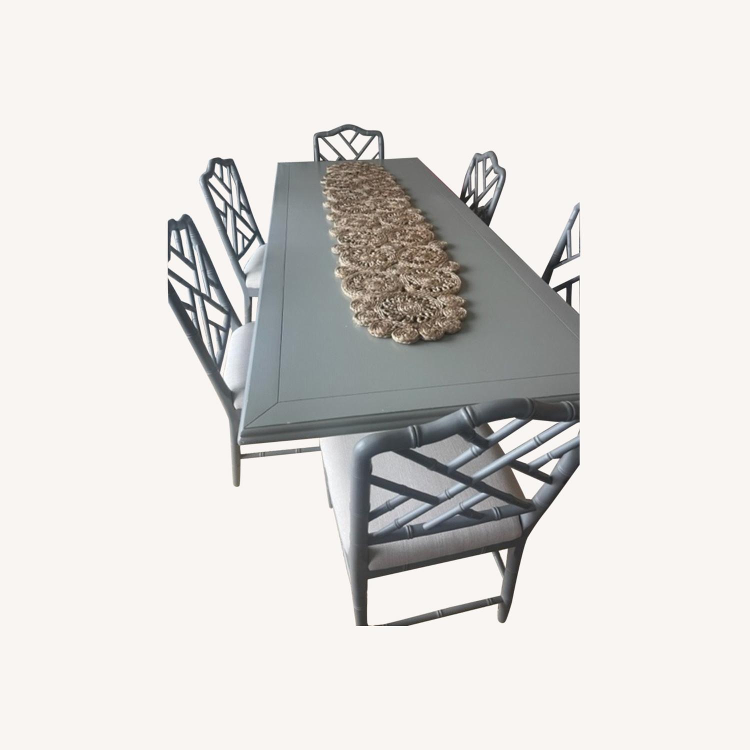 Ballard Designs Double Pedestal Extension Table - image-4