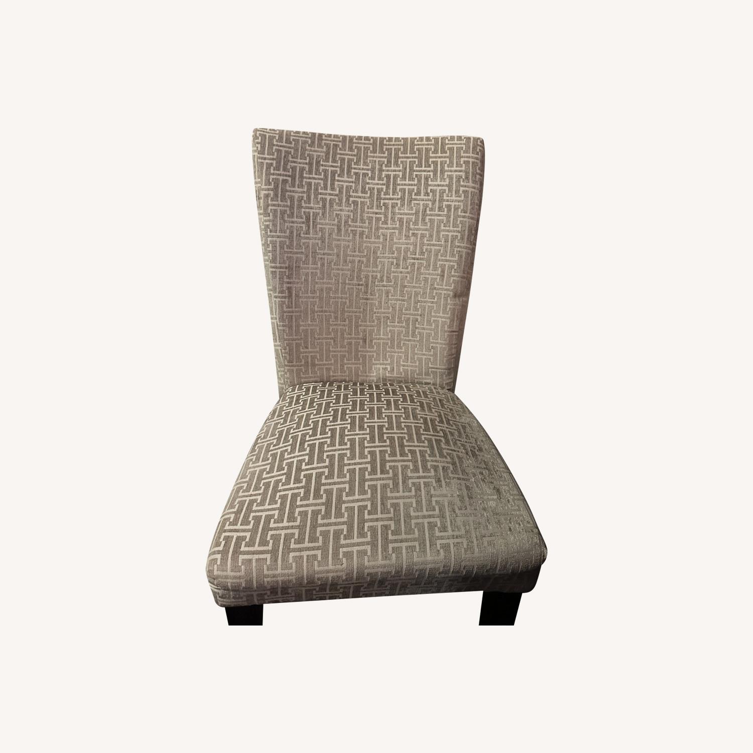 Set of 5 Fabric Dining Chairs - image-0