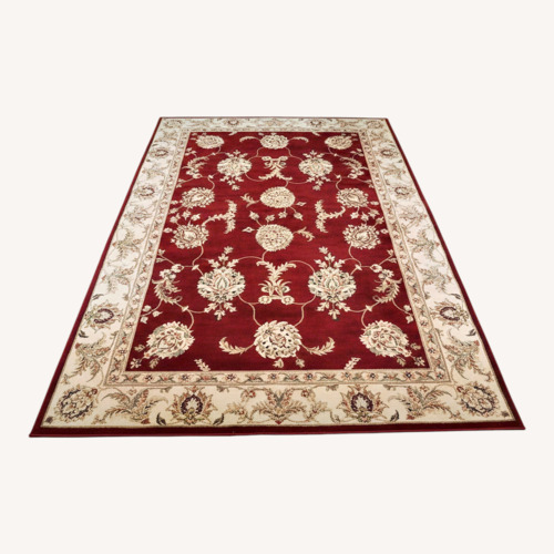 Used Nourison Burgundy Multi Area Rug for sale on AptDeco