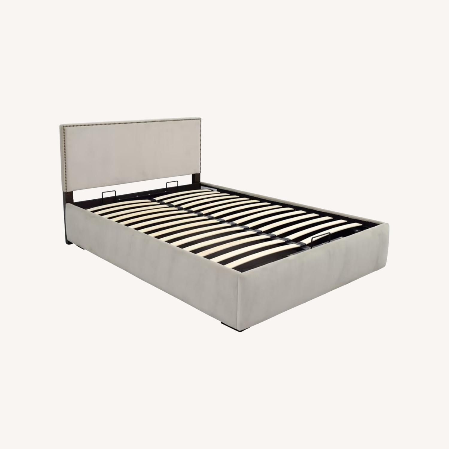 West Elm Storage Queen Bed - image-4