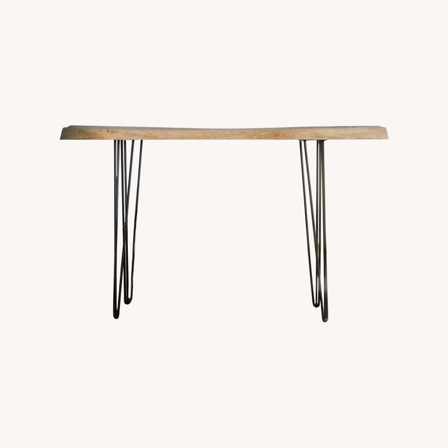 Taylor Made Custom White Oak Console Table - image-0
