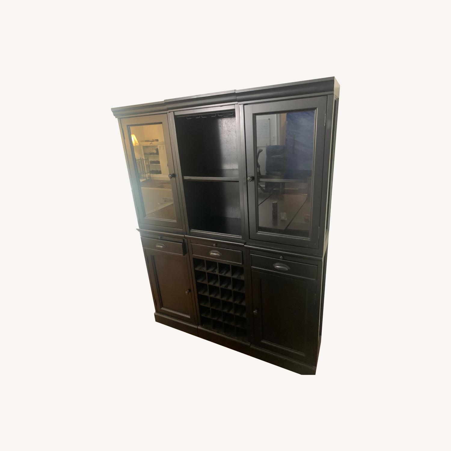 Pottery Barn Wine Cabinet - image-0