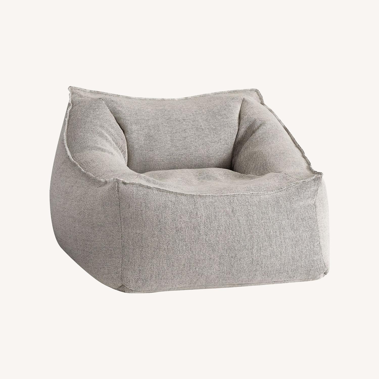 West Elm Modern Lounger - image-0