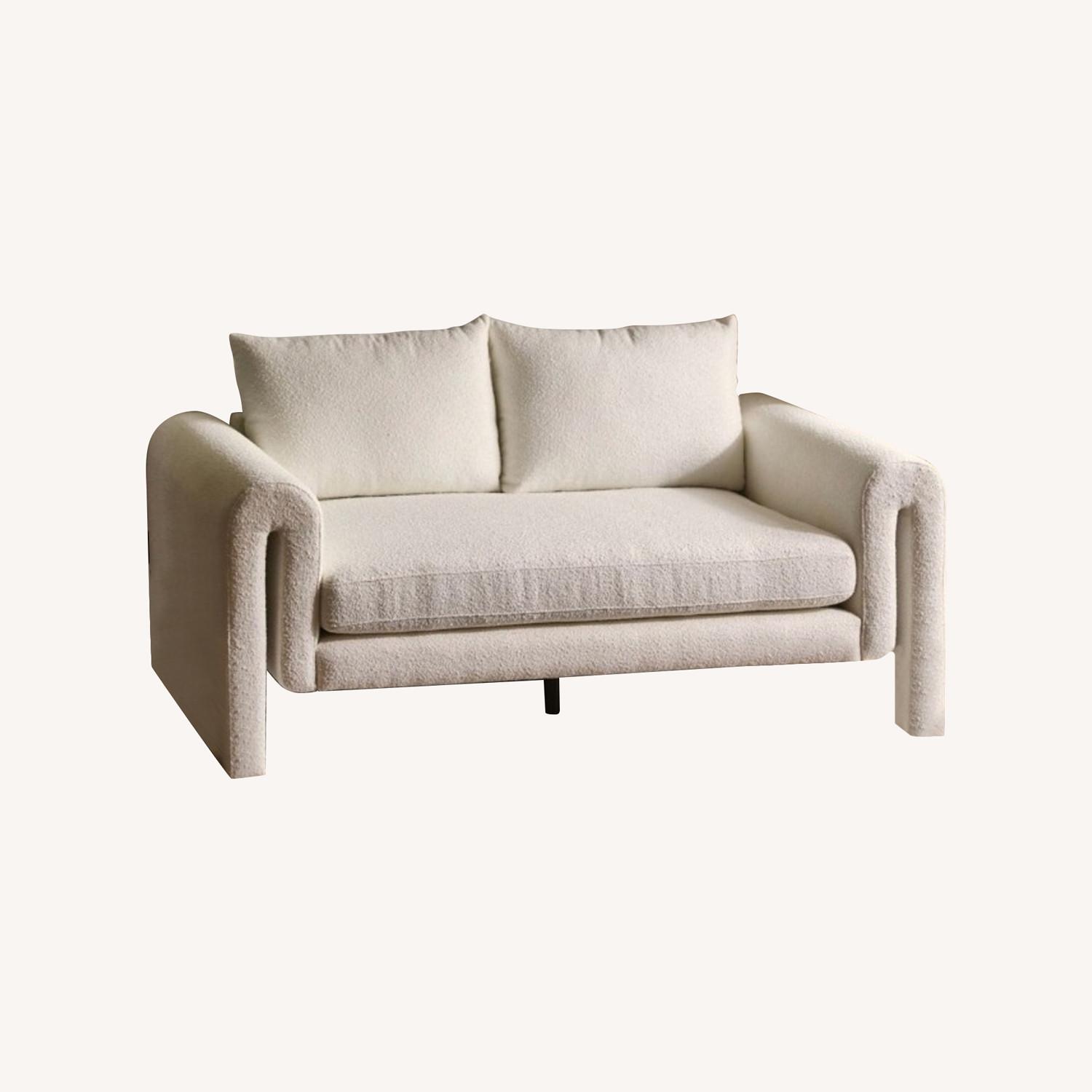 Urban Outfitters Boucle Couch - image-0