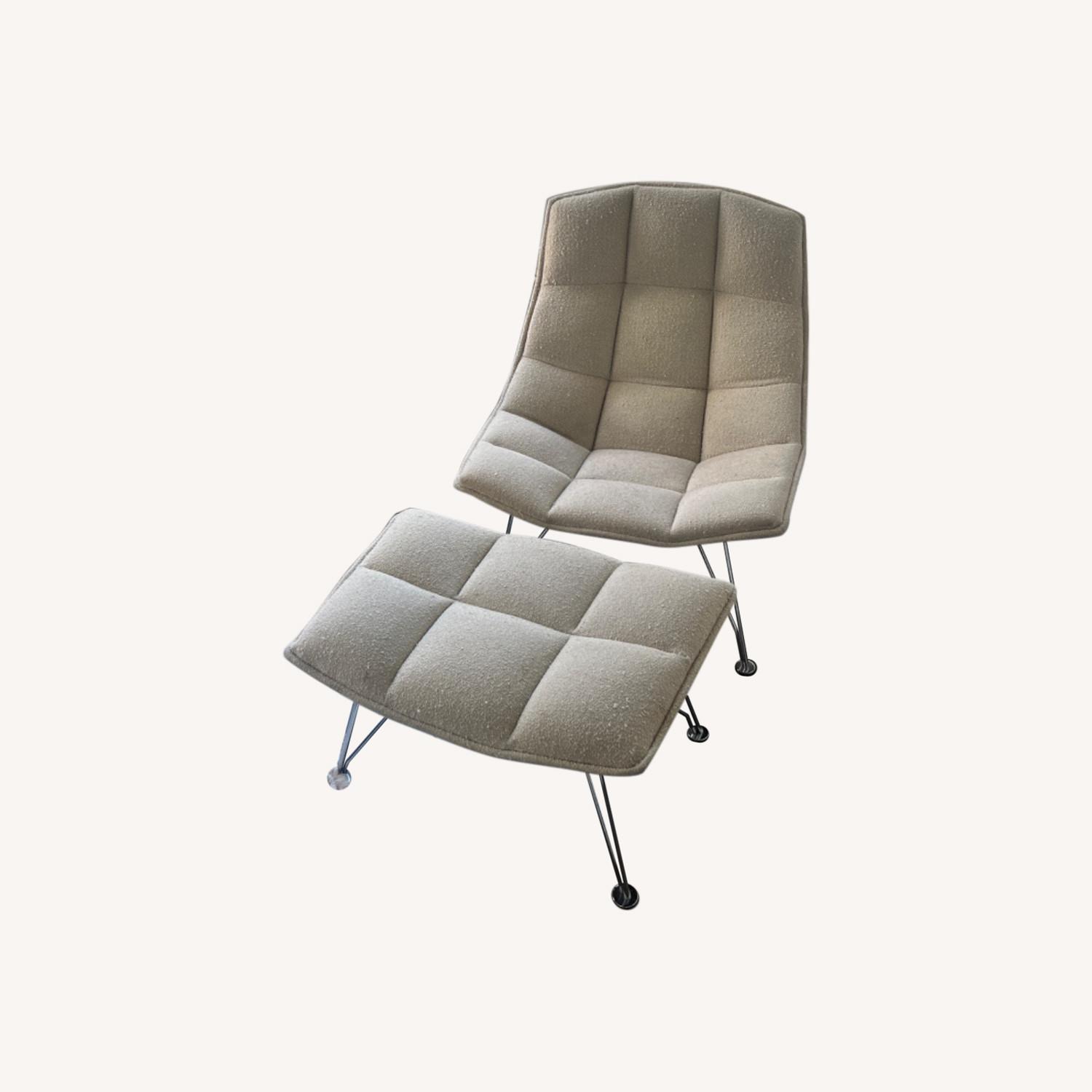 Knoll Jehs+Laub Lounge Chair & Ottoman - image-0