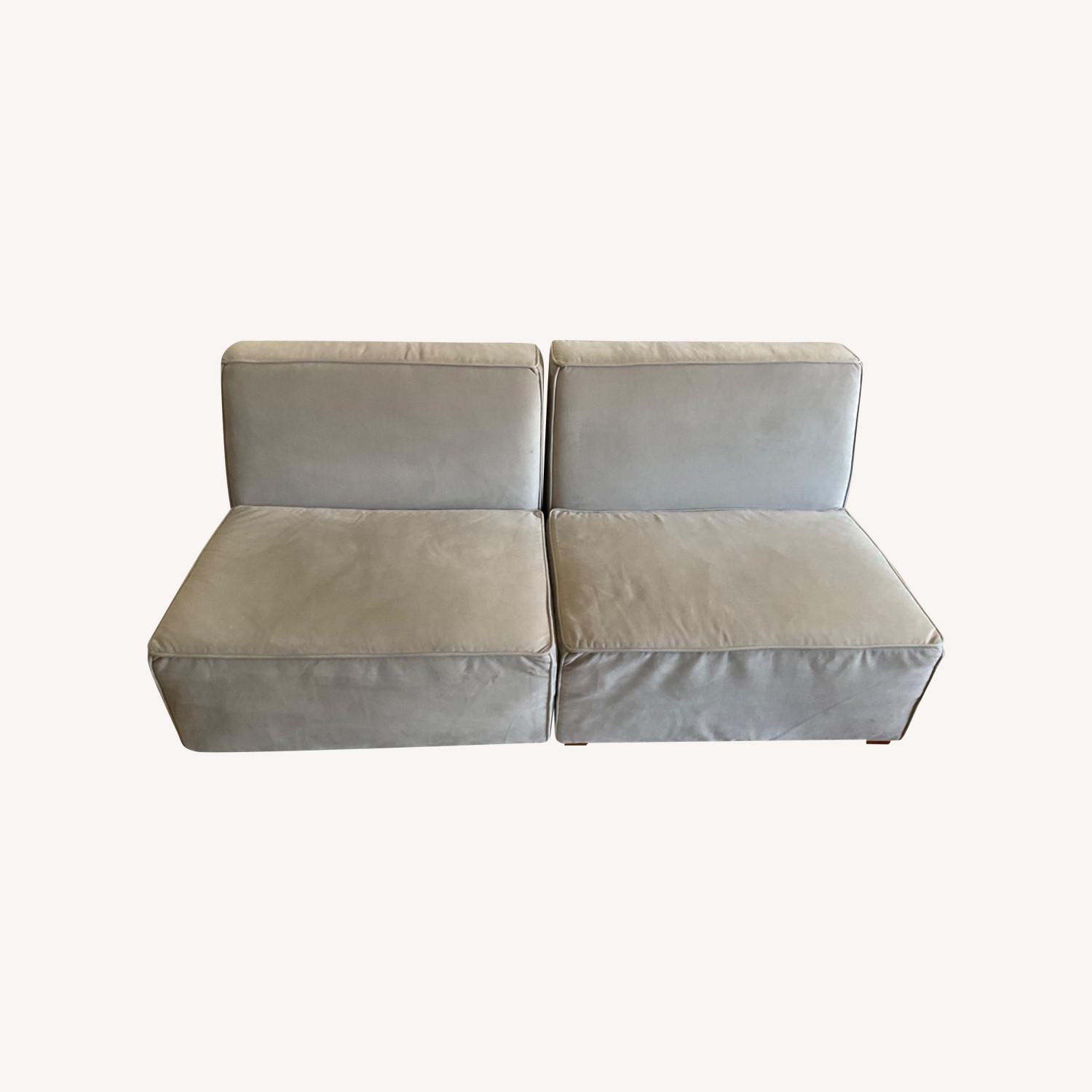 PBTeen Riley Sectional: 2 Armless Sectional Chairs - image-0