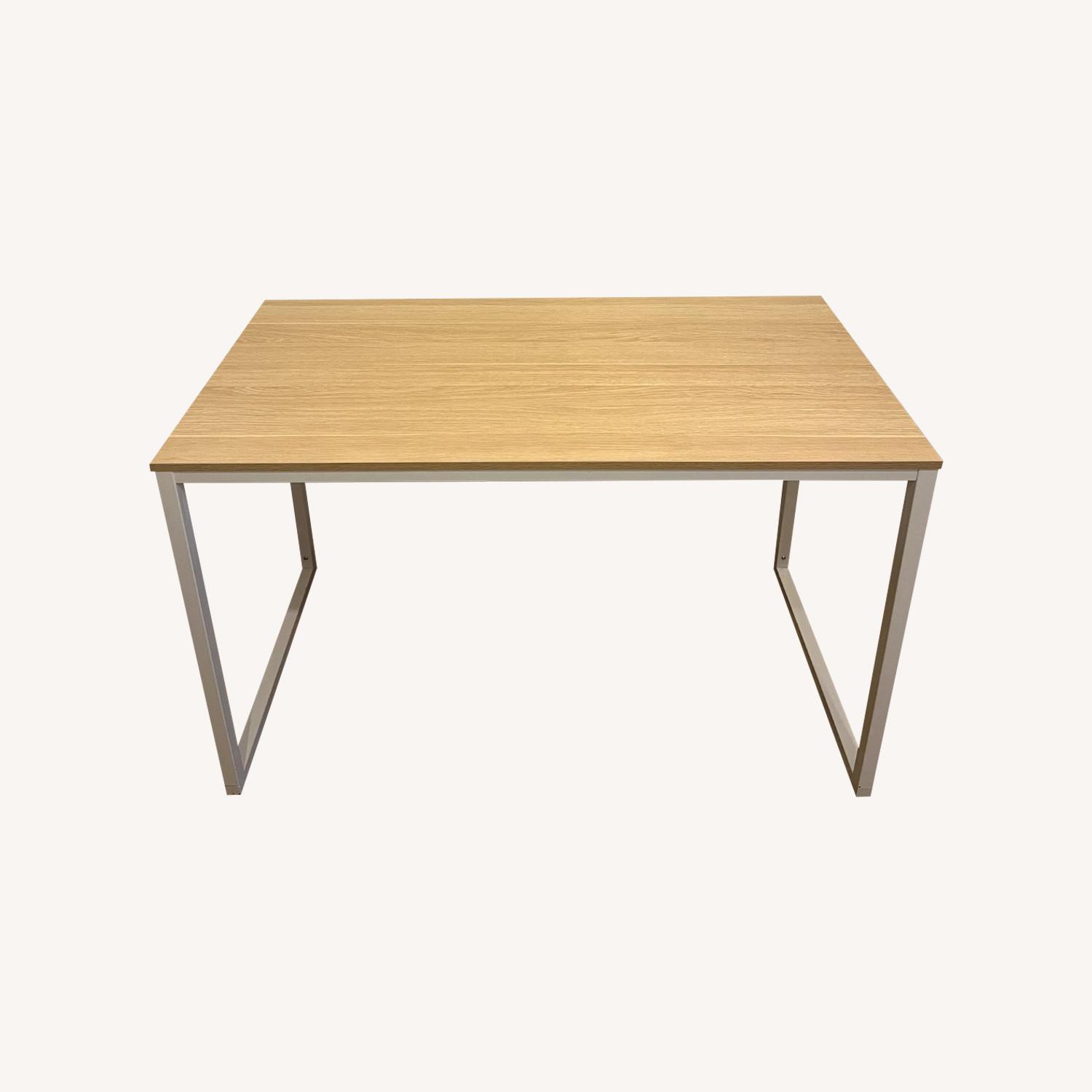 Wayfair Natural/White Santrell Desk - image-0