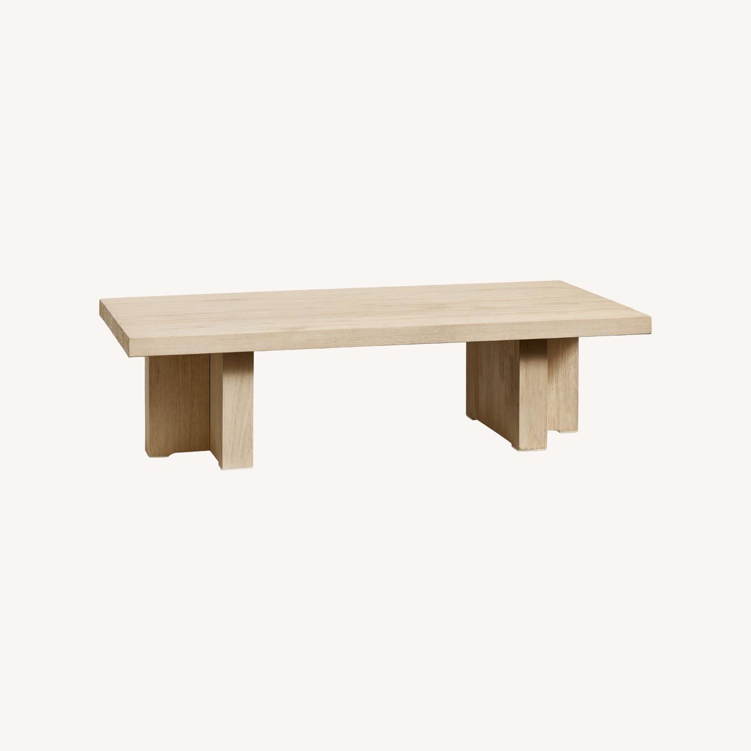 Pottery Barn Mirada Slab Outdoor Coffee Table - image-0