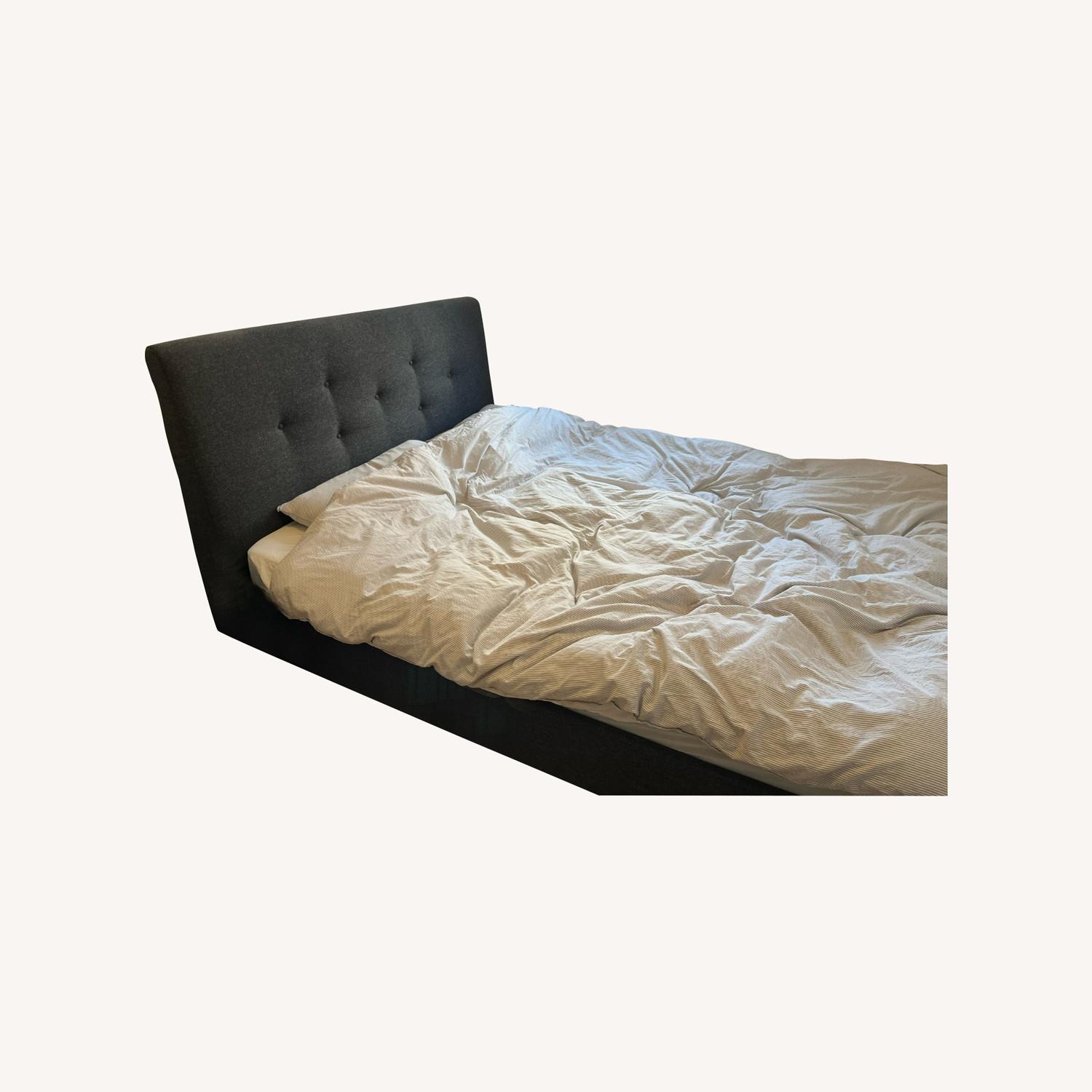 IKEA IDANS Queen Bedframe - image-0