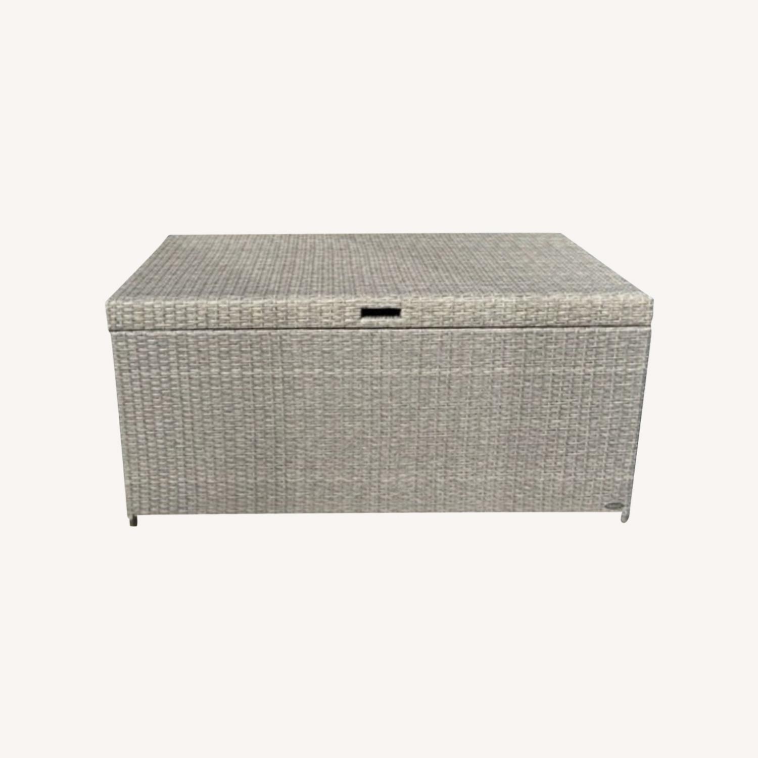 West Elm Outdoor Storage Bin AptDeco