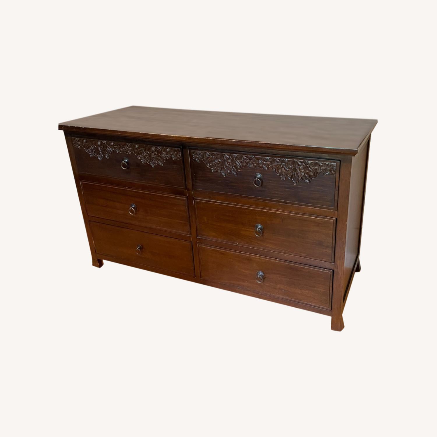 Indonesian Styled and Hand Designed Drawer Chest - image-0