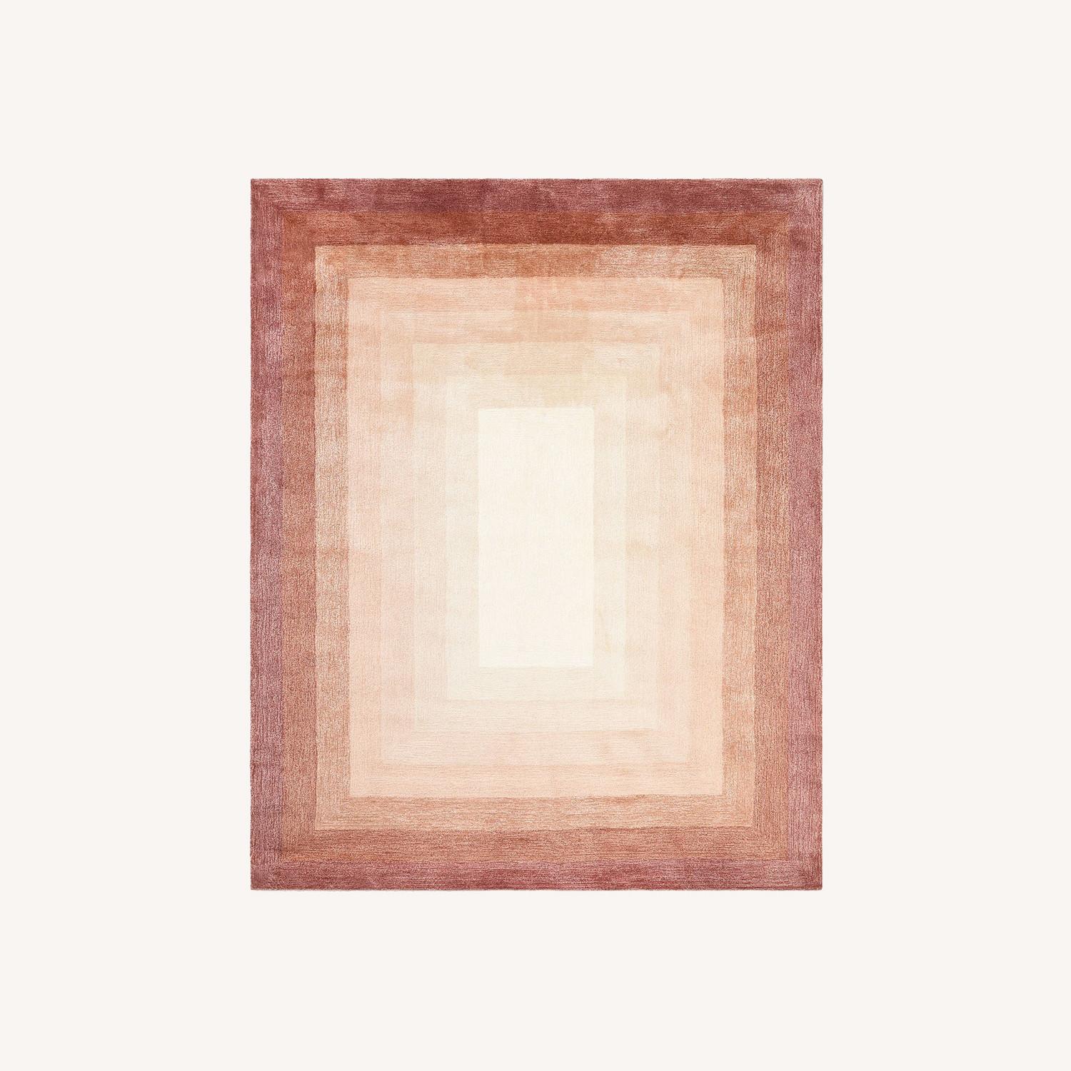 West Elm Ombre Border Rug - image-0