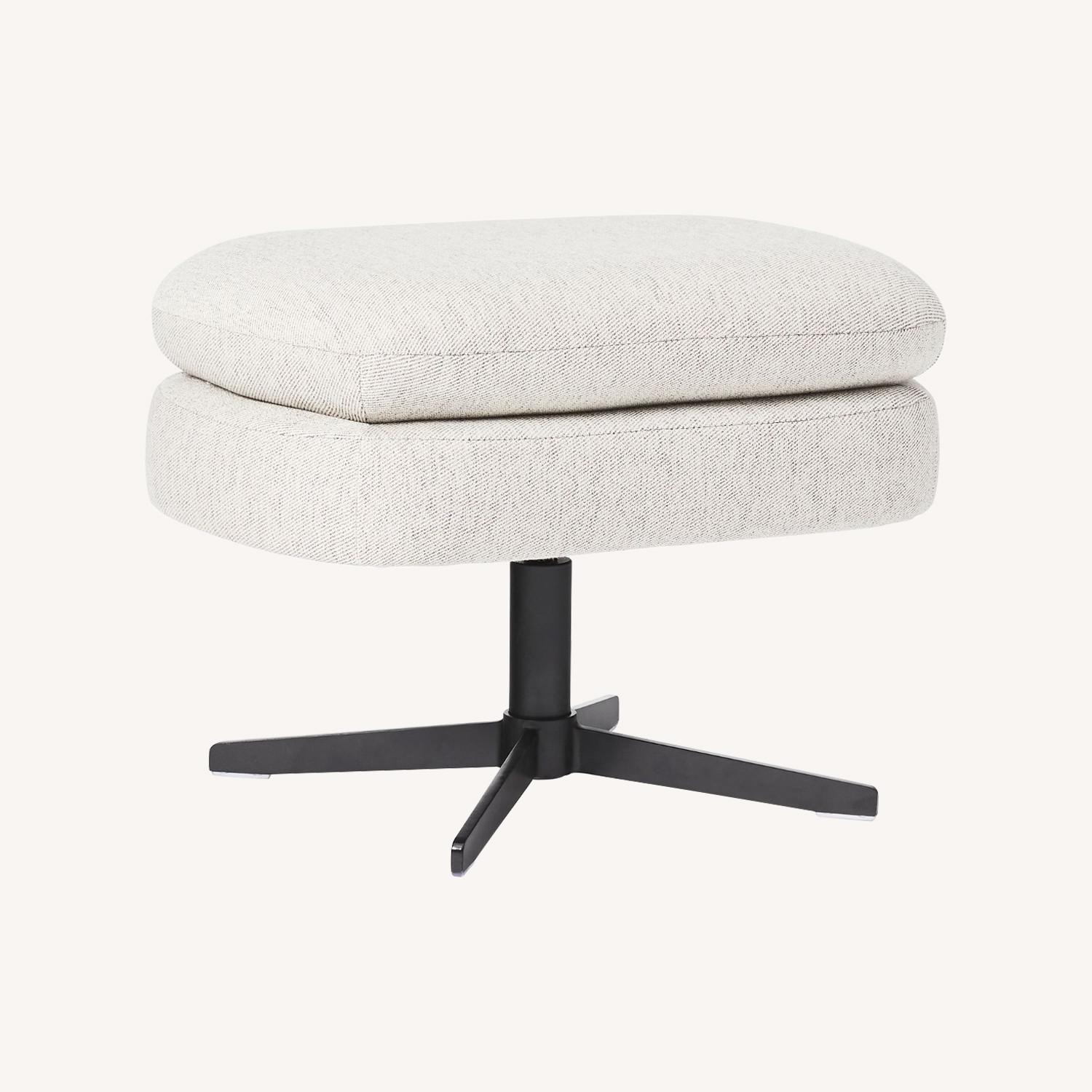 West Elm Crescent Ottoman - image-0
