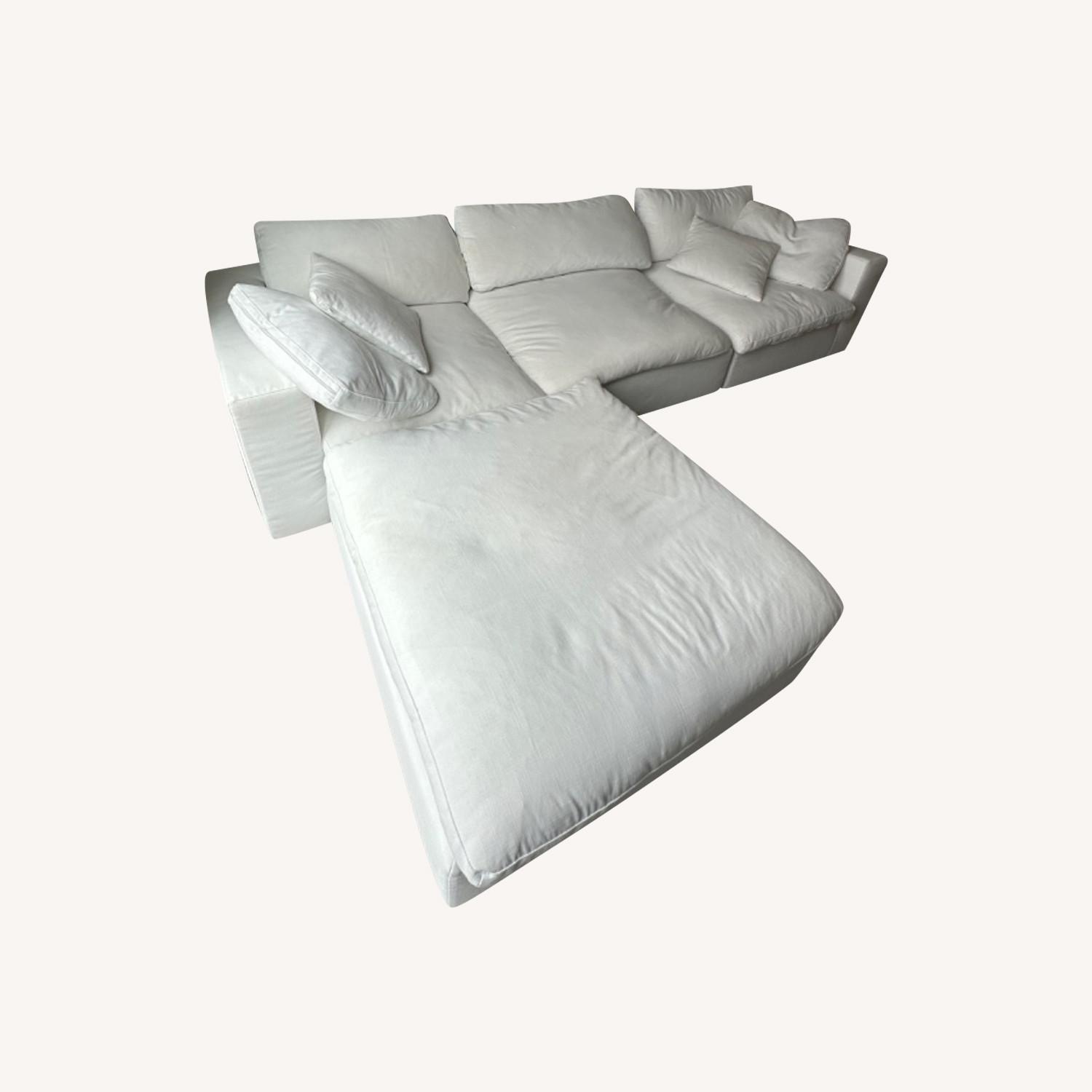 White Cloud Couch Dupe Sectional AptDeco