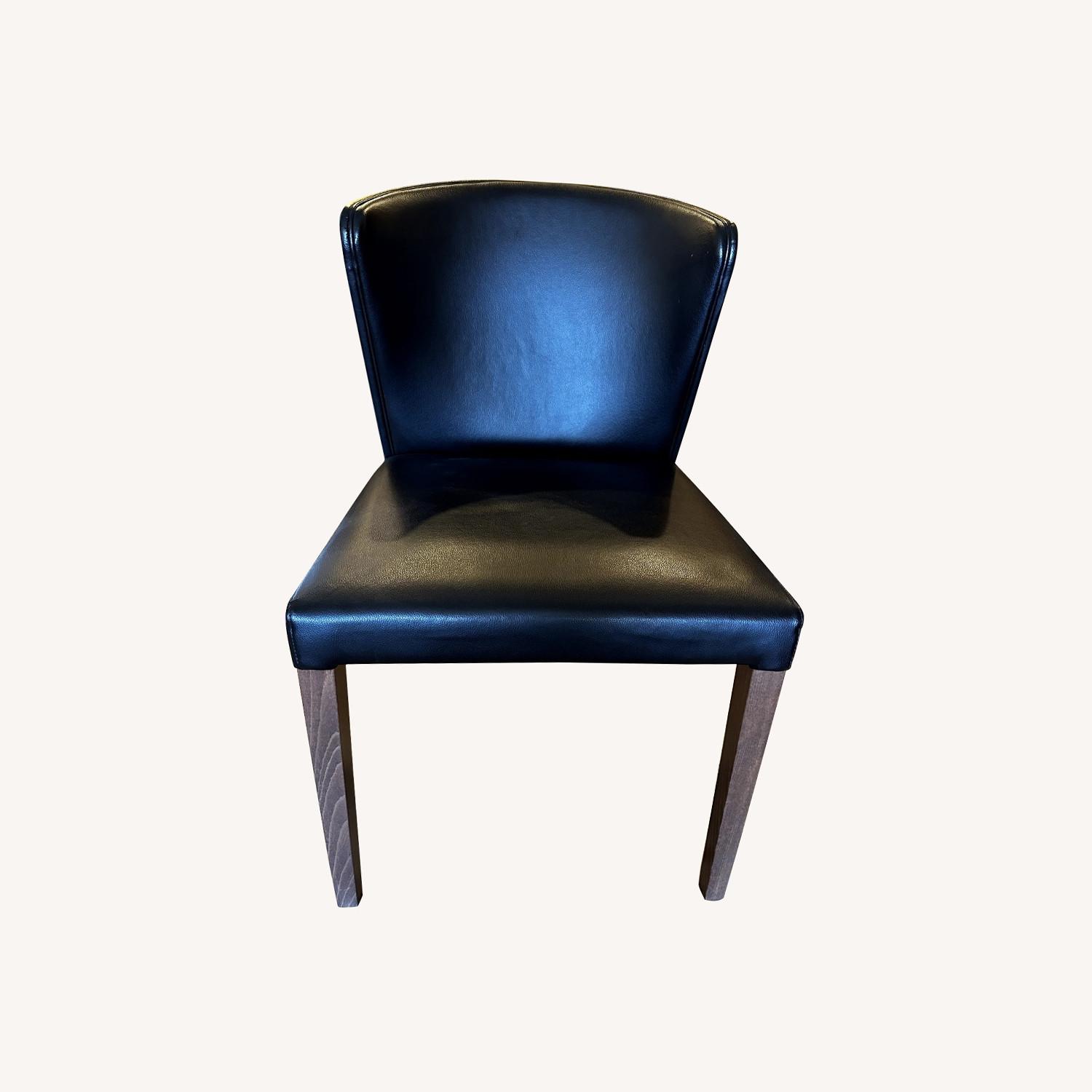 Crate Barrel Curran Side Chair Moss Brown