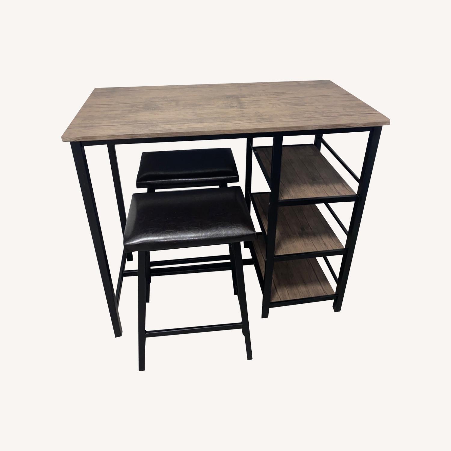 Bar Stool Student Desk - image-0