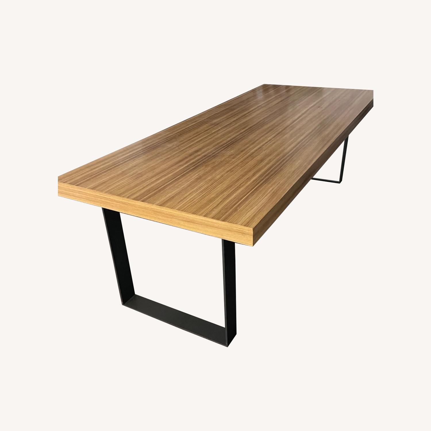 Zebrawood Custom Made Table - image-0