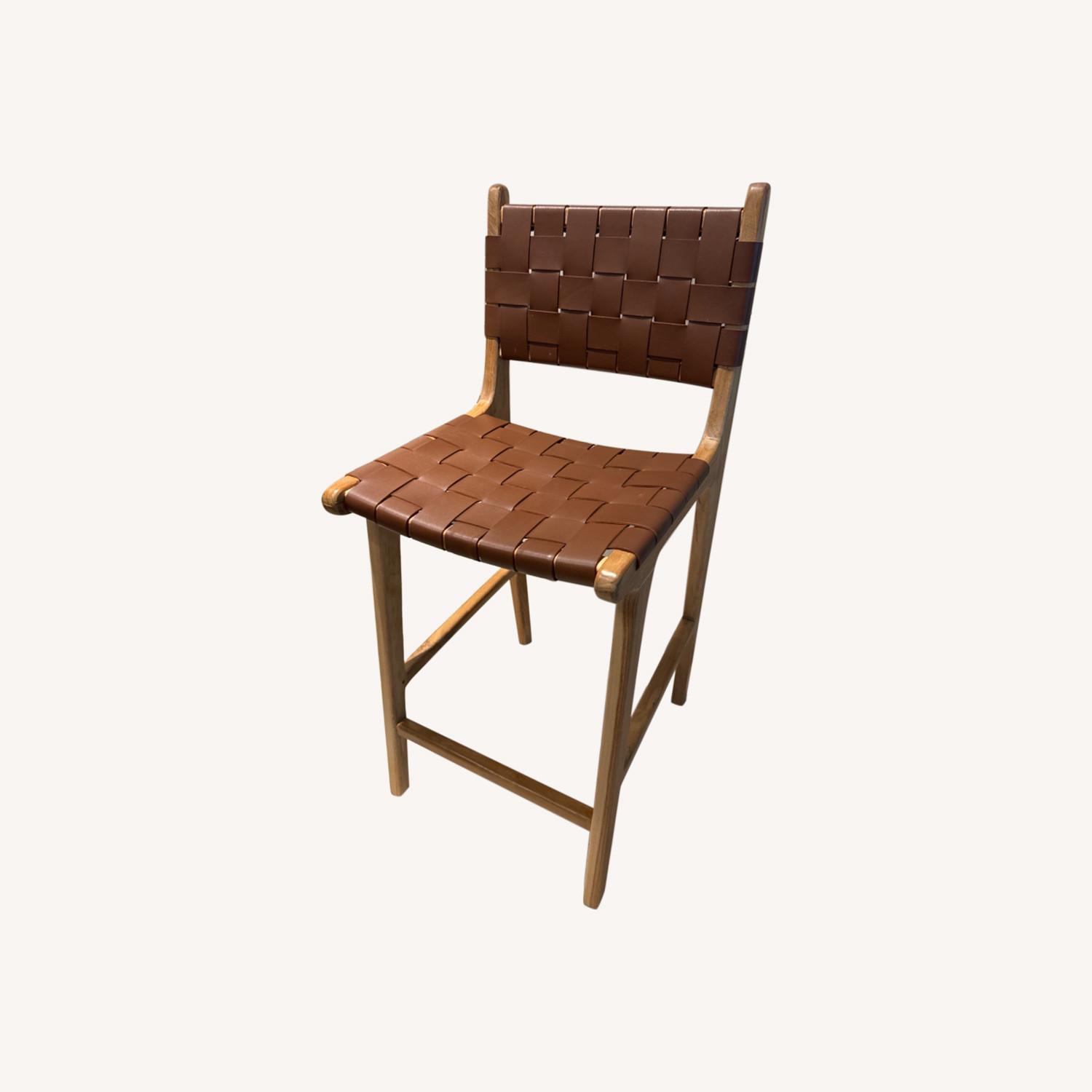 Hti Home Stool 2 in Whisky (Leather) - image-0