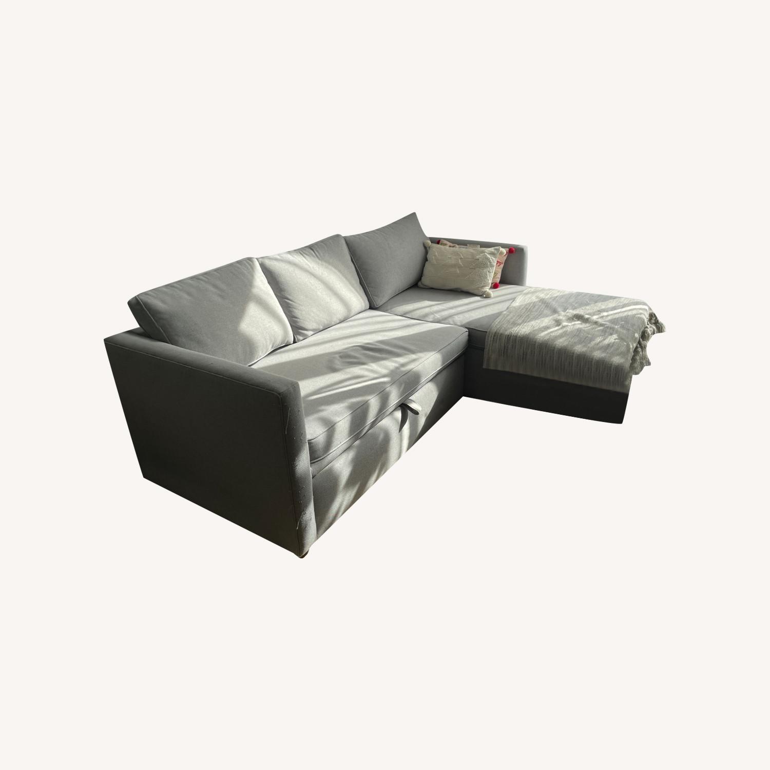West Elm Harris 2-Piece Pop-Up Sleeper Sectional - image-0