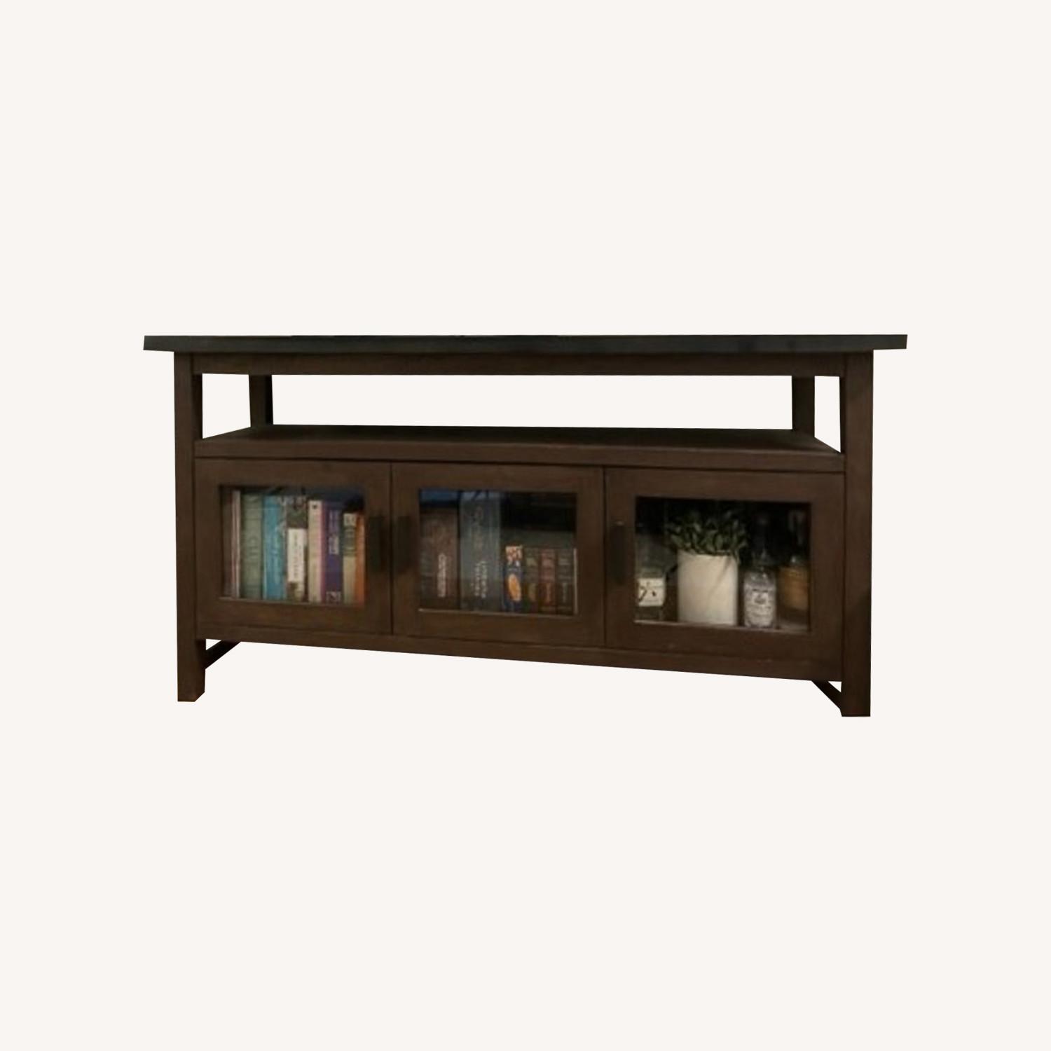 Pottery Barn Media Console AptDeco