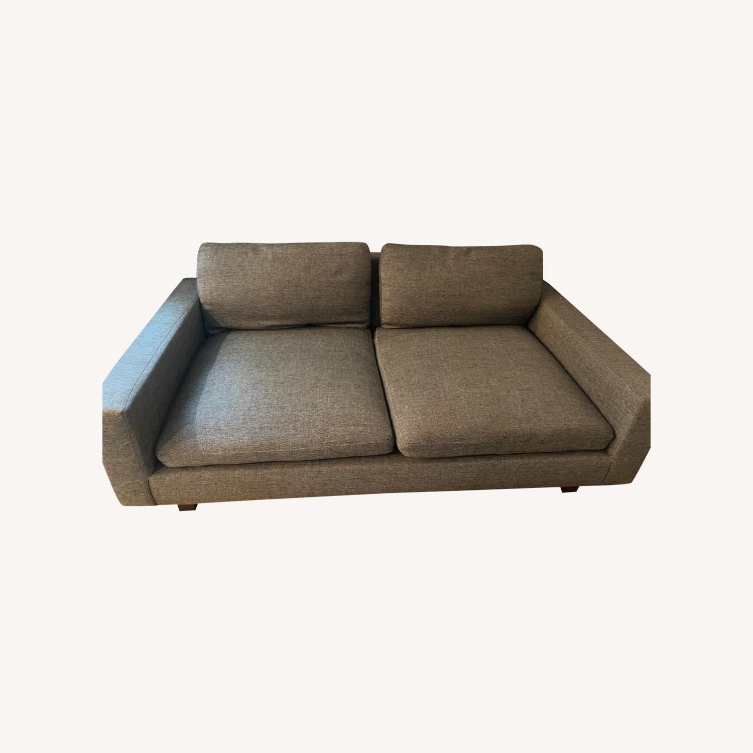 West Elm Loveseat Sofa - image-0