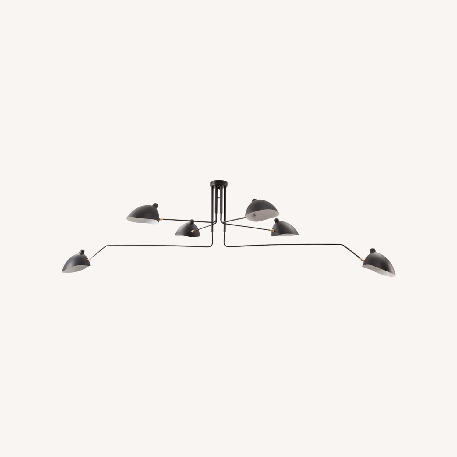 Mouille-inspired Large Ceiling Lamp - image-0