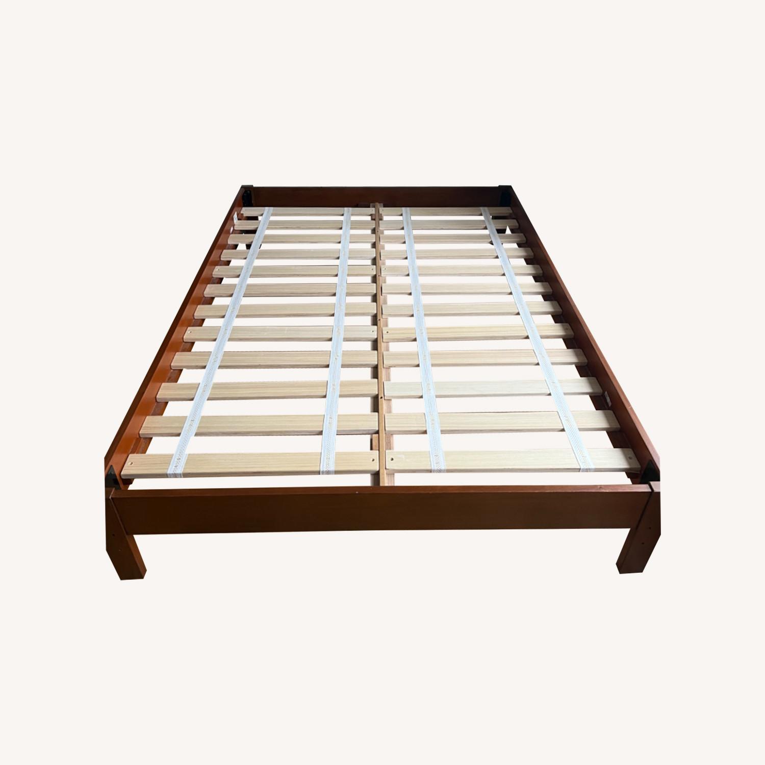 West Elm Simple Bed Frame - image-0