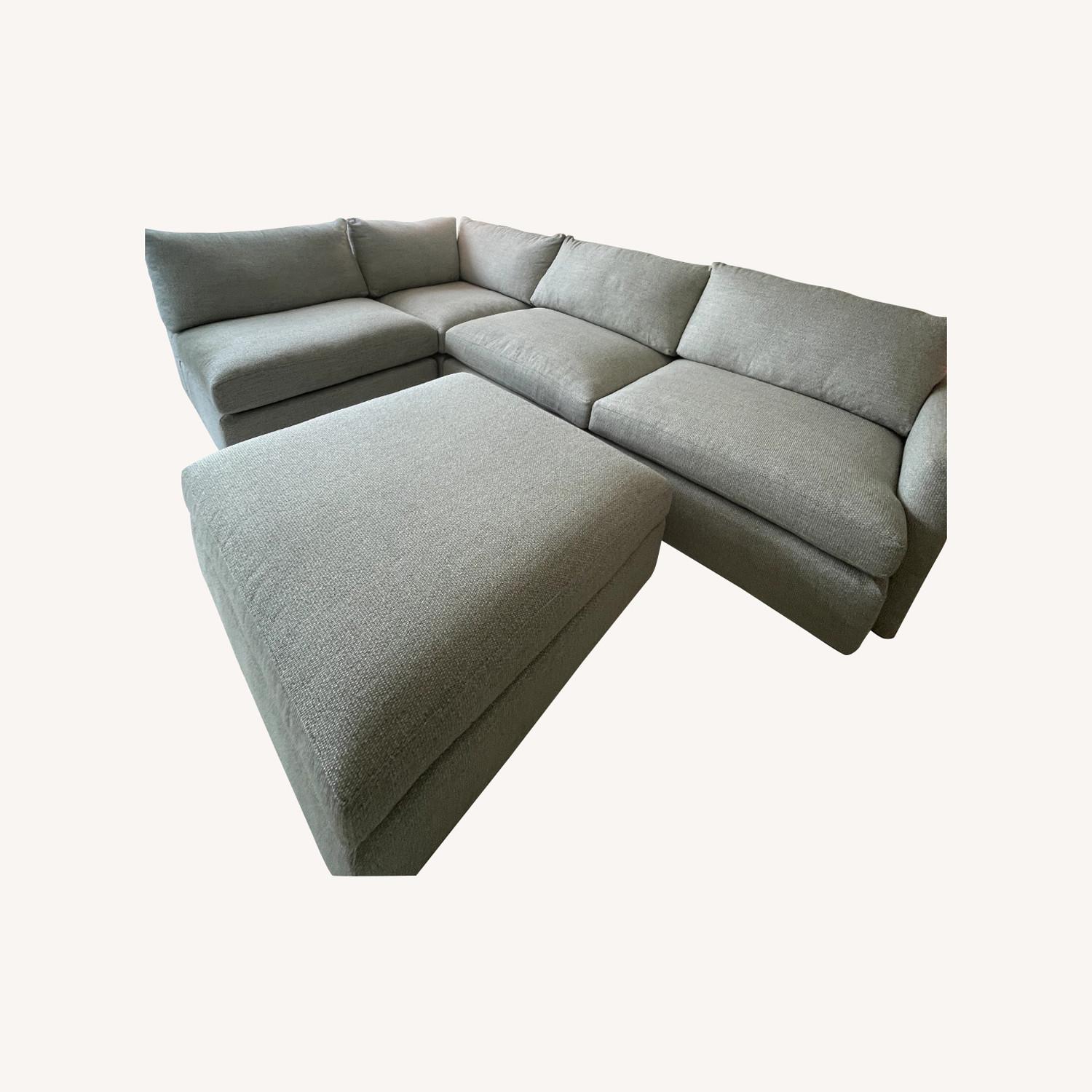 Crate & Barrel Lounge Sectional - image-0