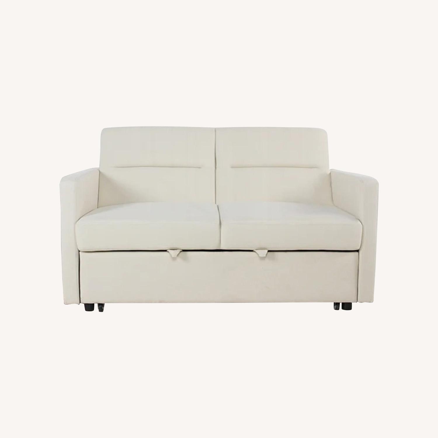 Wayfair 56'' Square Arm CAL117 Compliant Sofa Bed - image-0