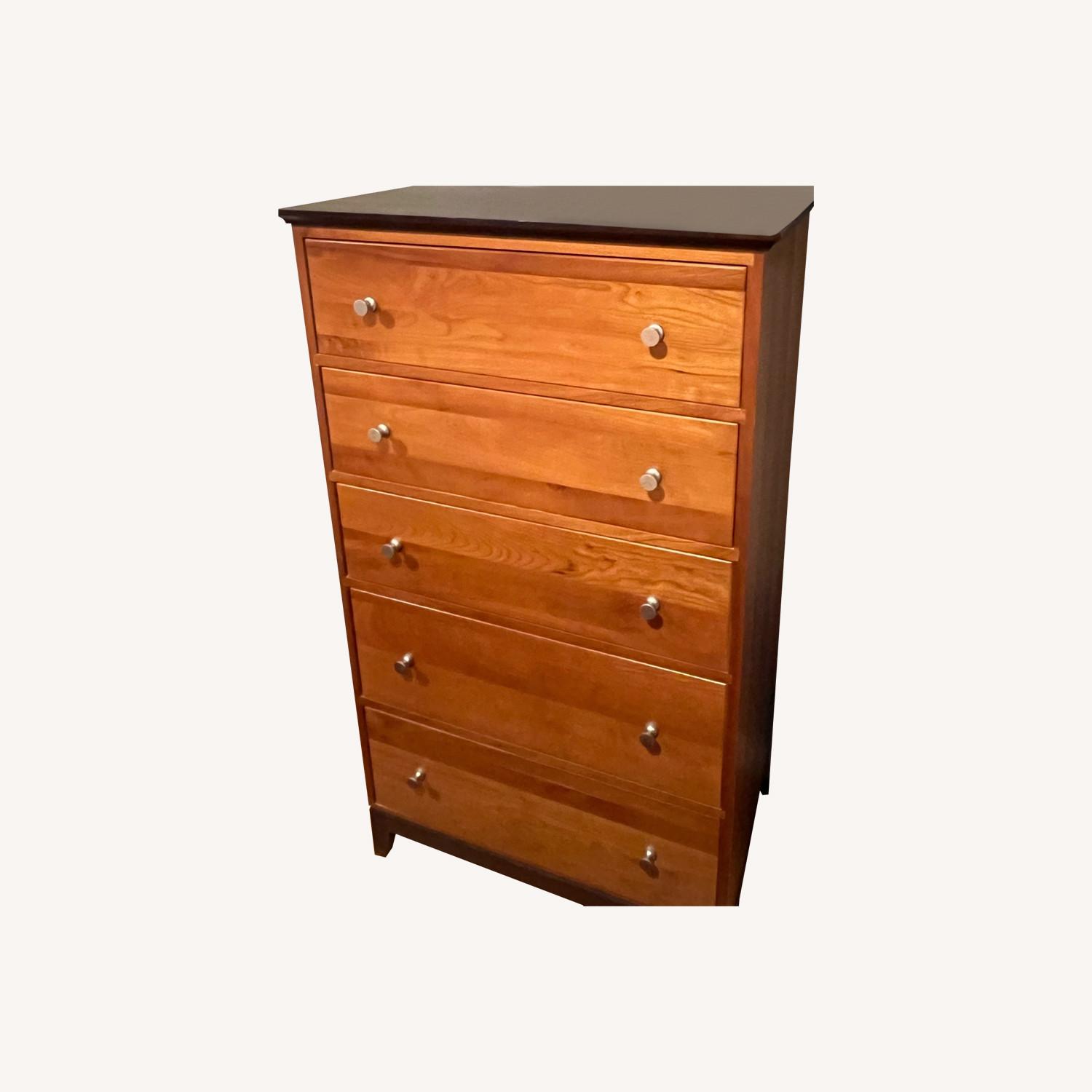 Copeland Furniture Sarah Cherry 5 Drawer Dresser - image-0