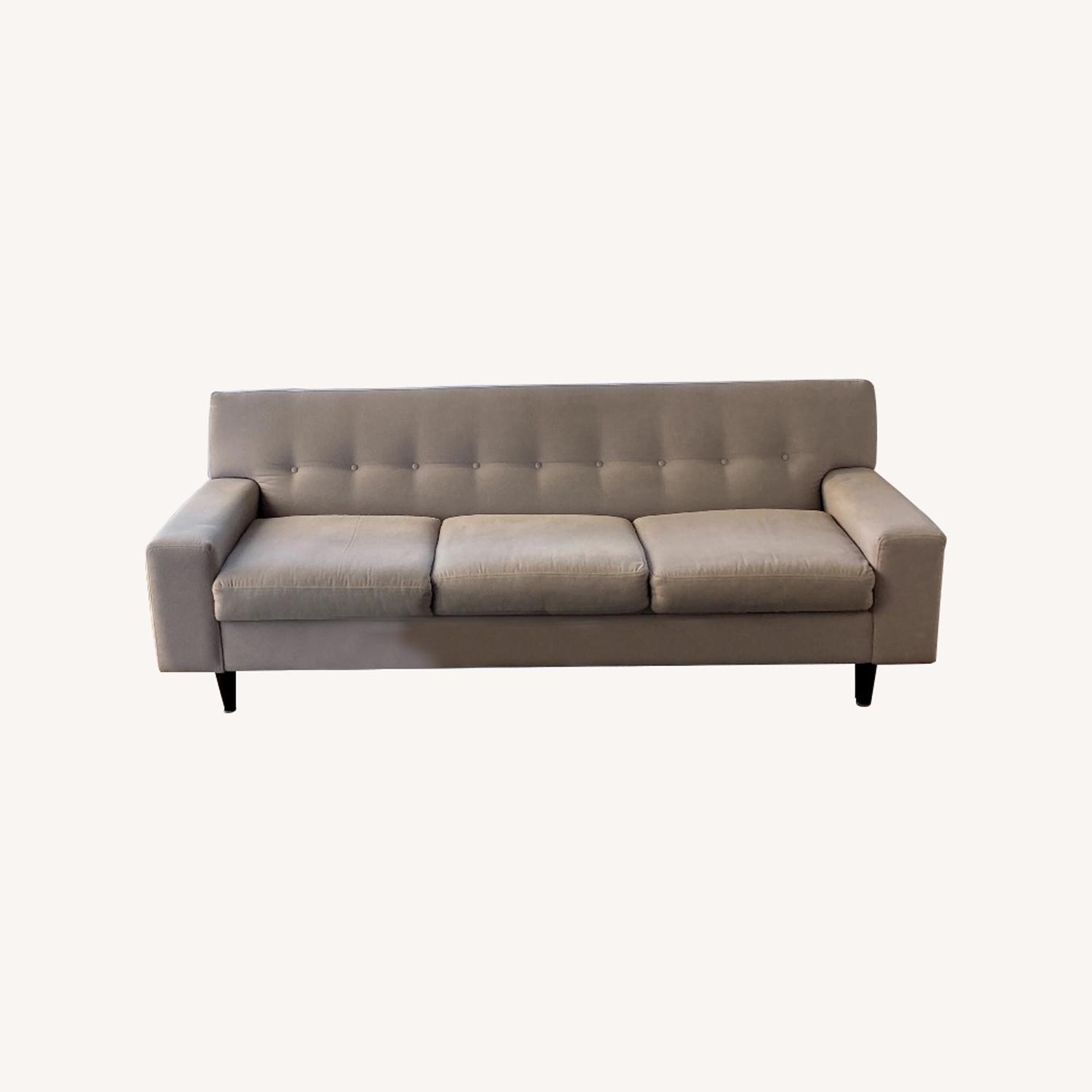 Macy's Mid-Century Modern Tufted Back Sofa - image-0