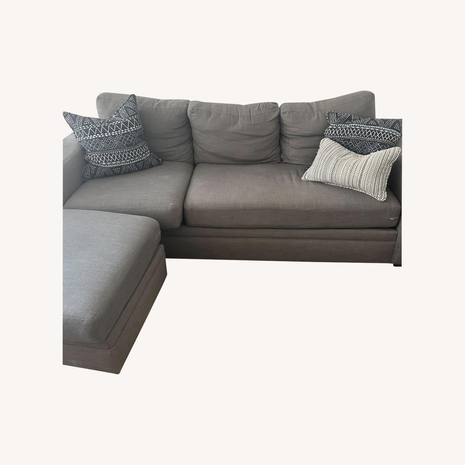 2pc Raymour & Flanigan Sofa - image-0