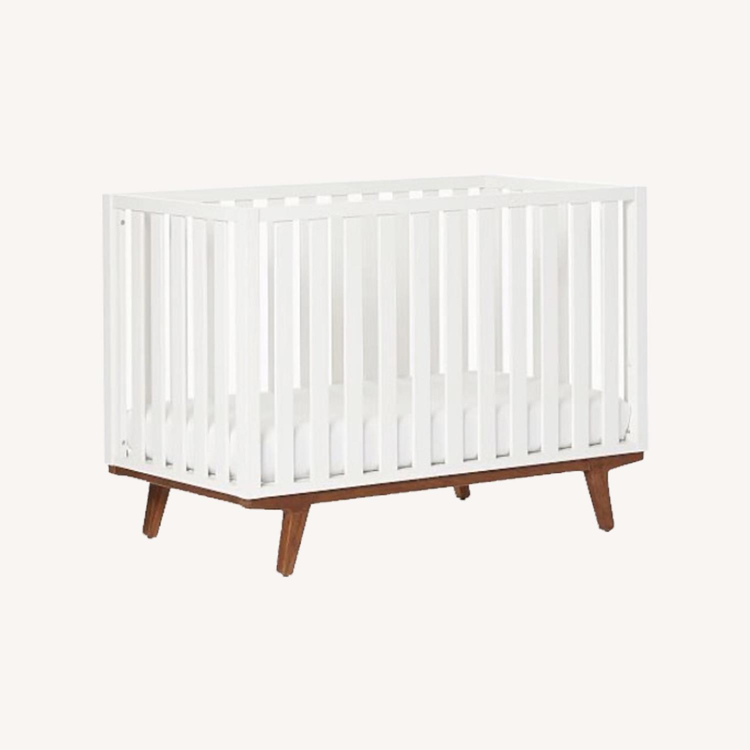 West Elm Convertible Crib w Toddler Conversion AptDeco