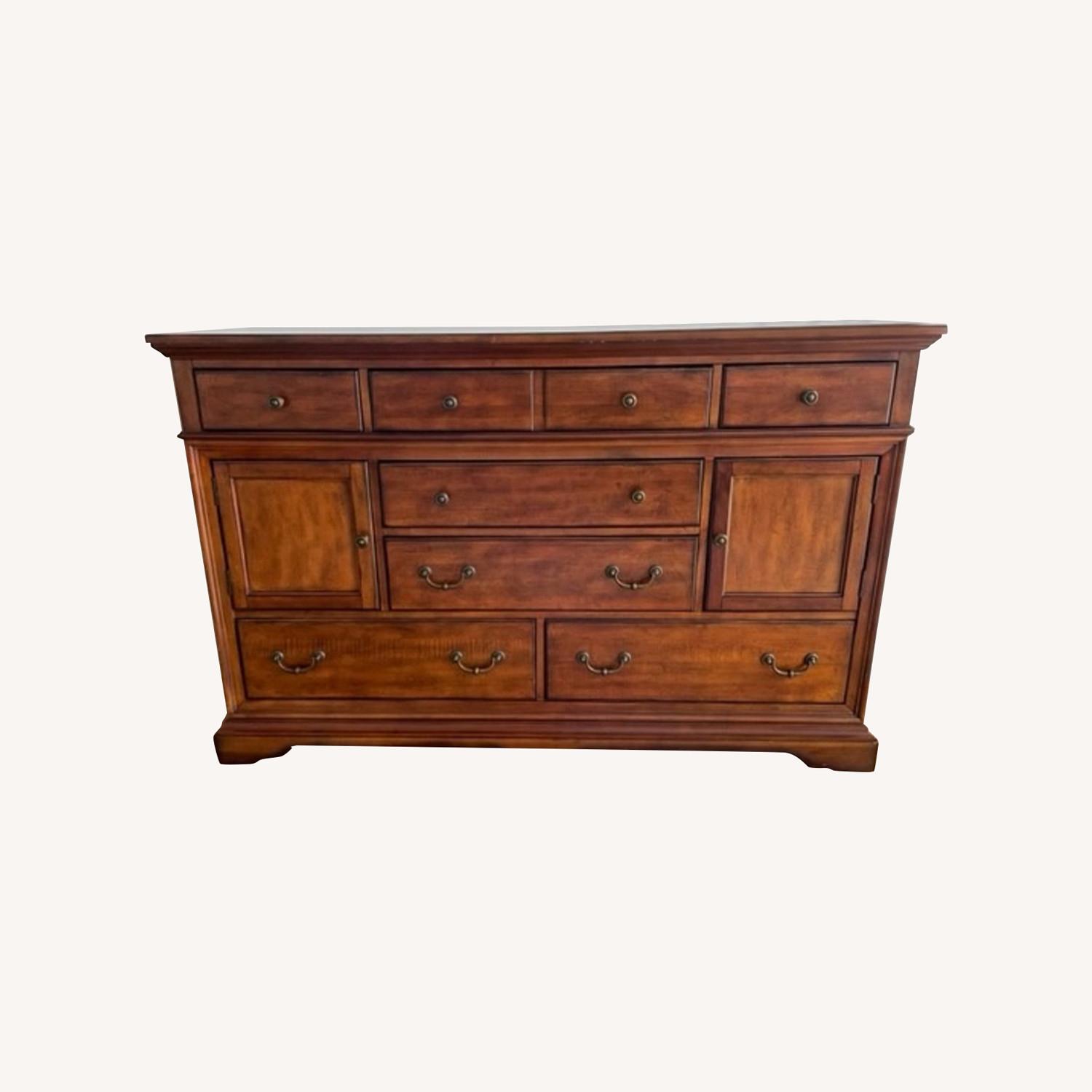 Cresent Traditional Style Solid Cherry Dresser - image-0