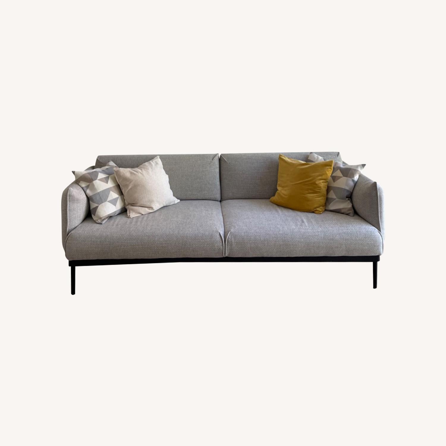IKEA Light Grey Aaplaryd Sofa - image-0
