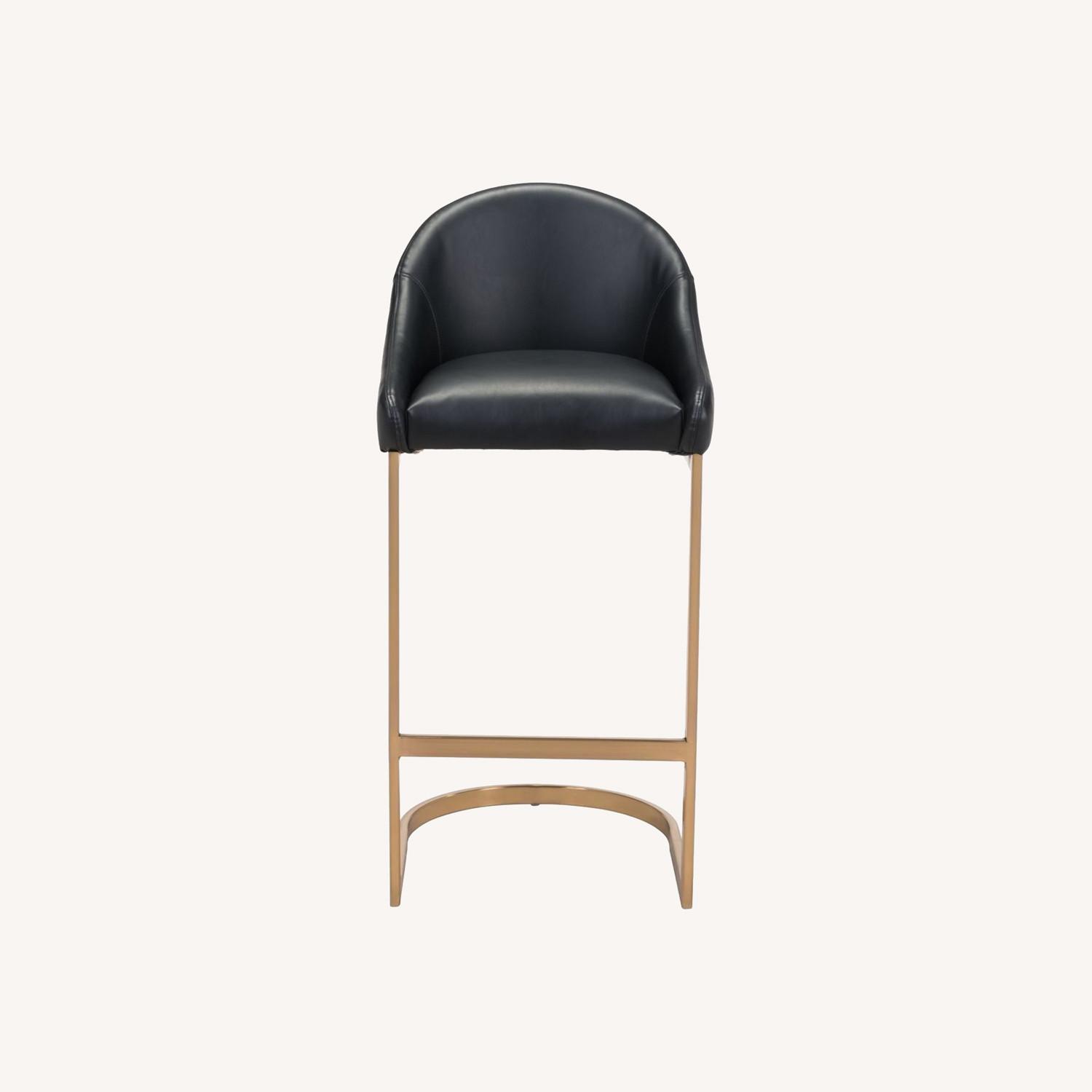 Zuo Modern Furniture Black Bar Stools Set of 4 - image-0