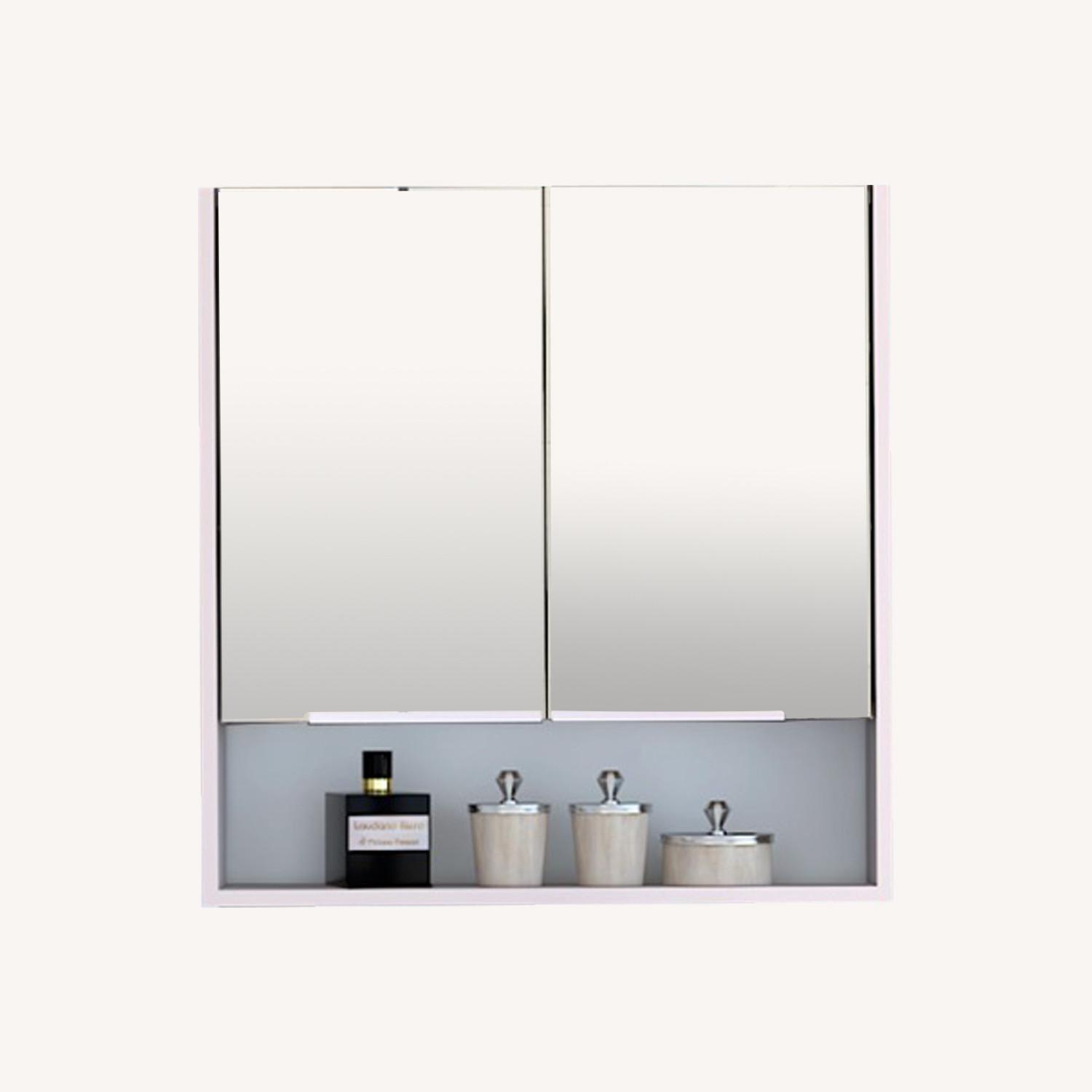 Medicine Cabinet With Mirror Lexington, White - image-0
